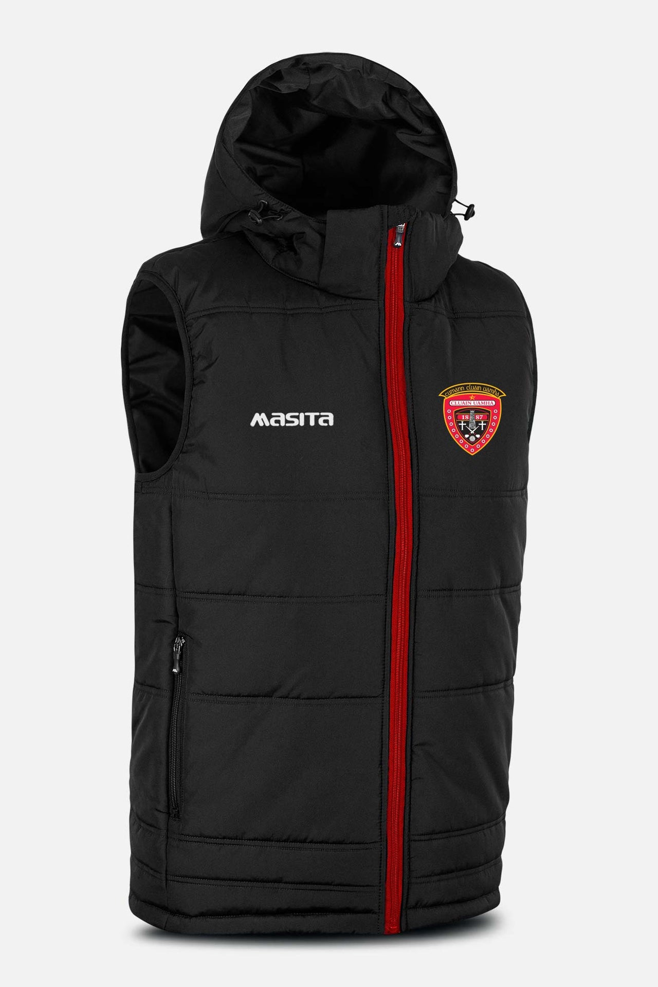 Cloyne LGFA Pop Up Shop Black Nova Sleeveless Gilet Kids & Adults