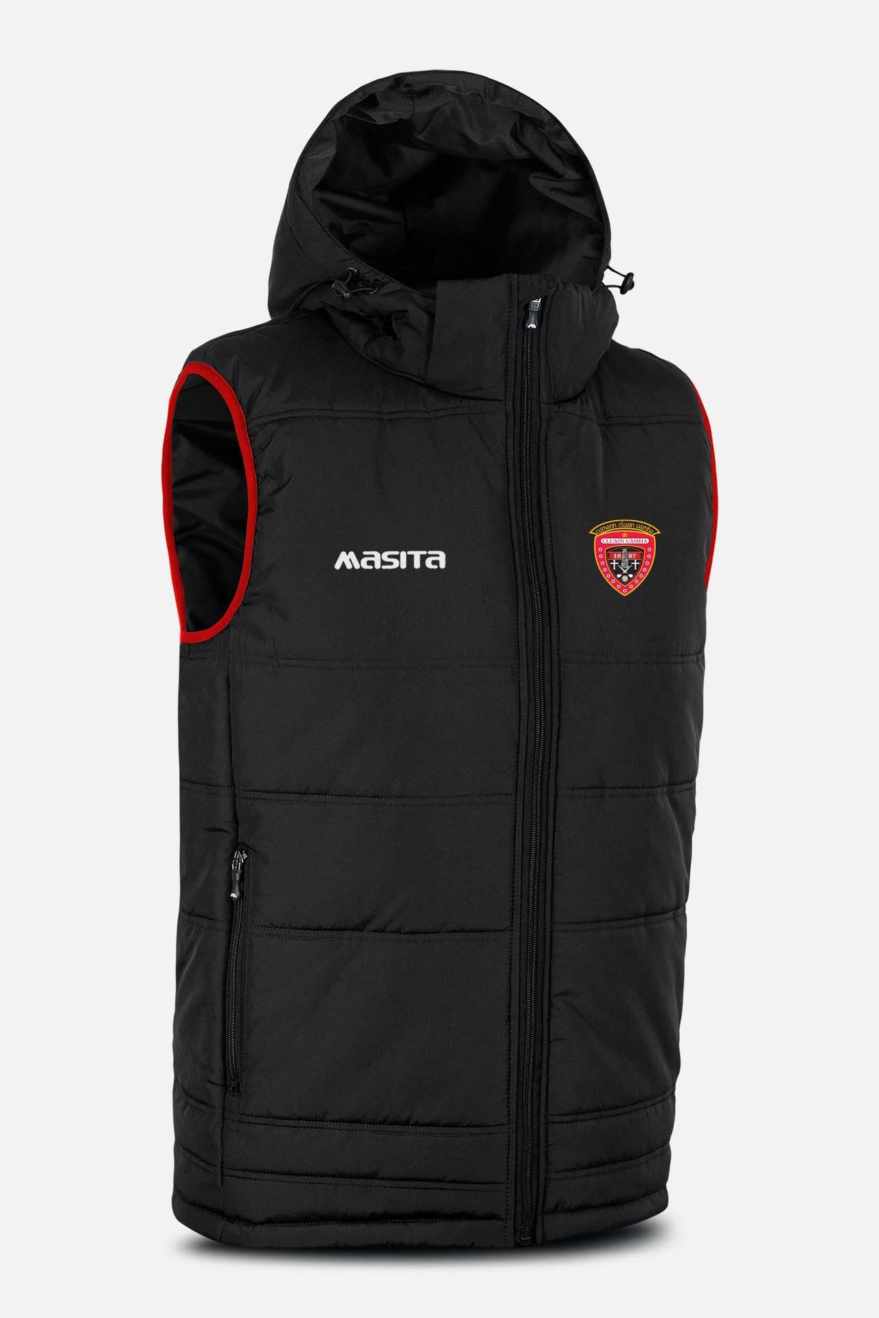 Cloyne LGFA Black Nova Sleeveless Gilet Kids & Adults