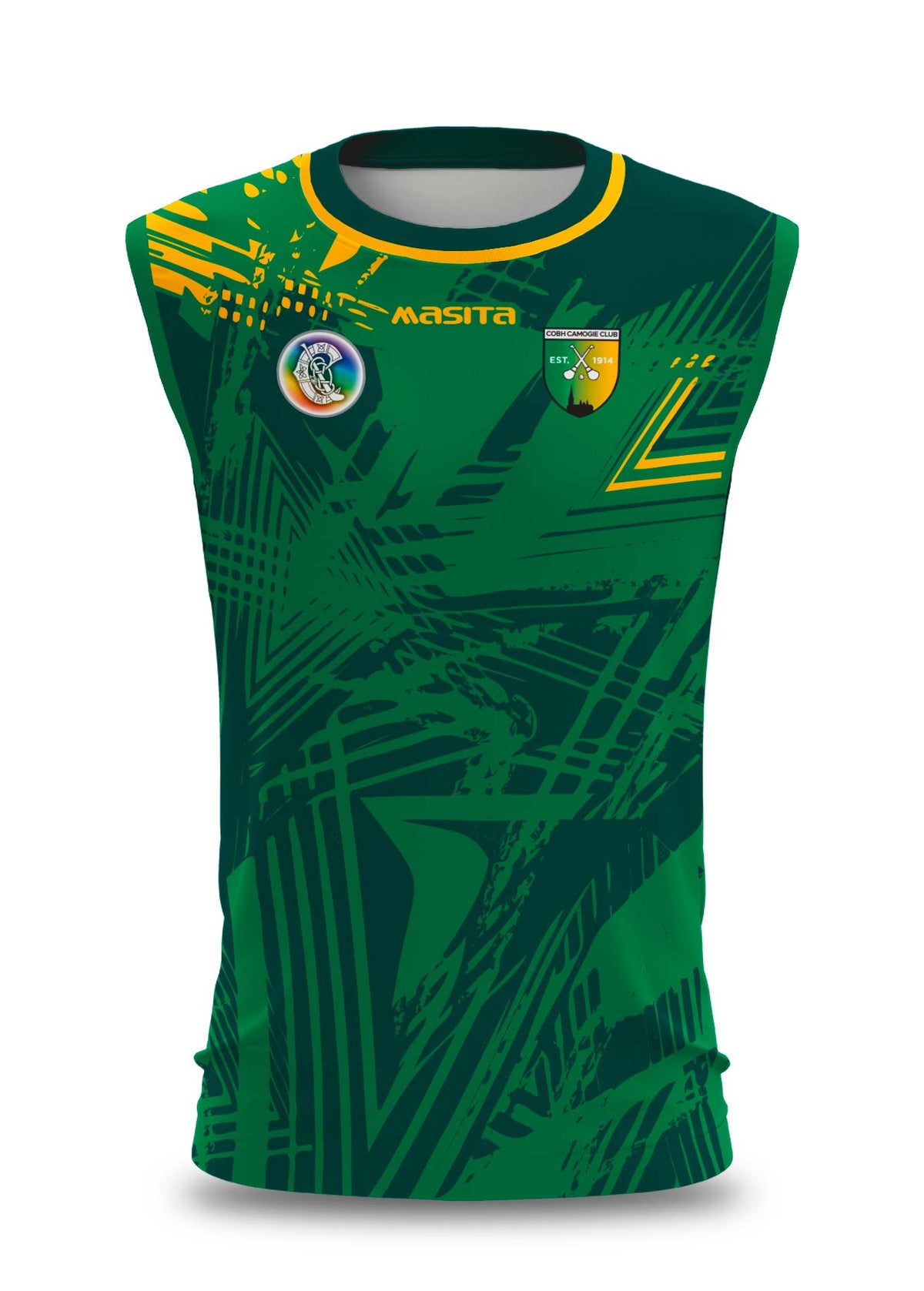 Cobh Camogie Pop Up Shop Sleeveless Jersey Regular Fit Kids & Adults