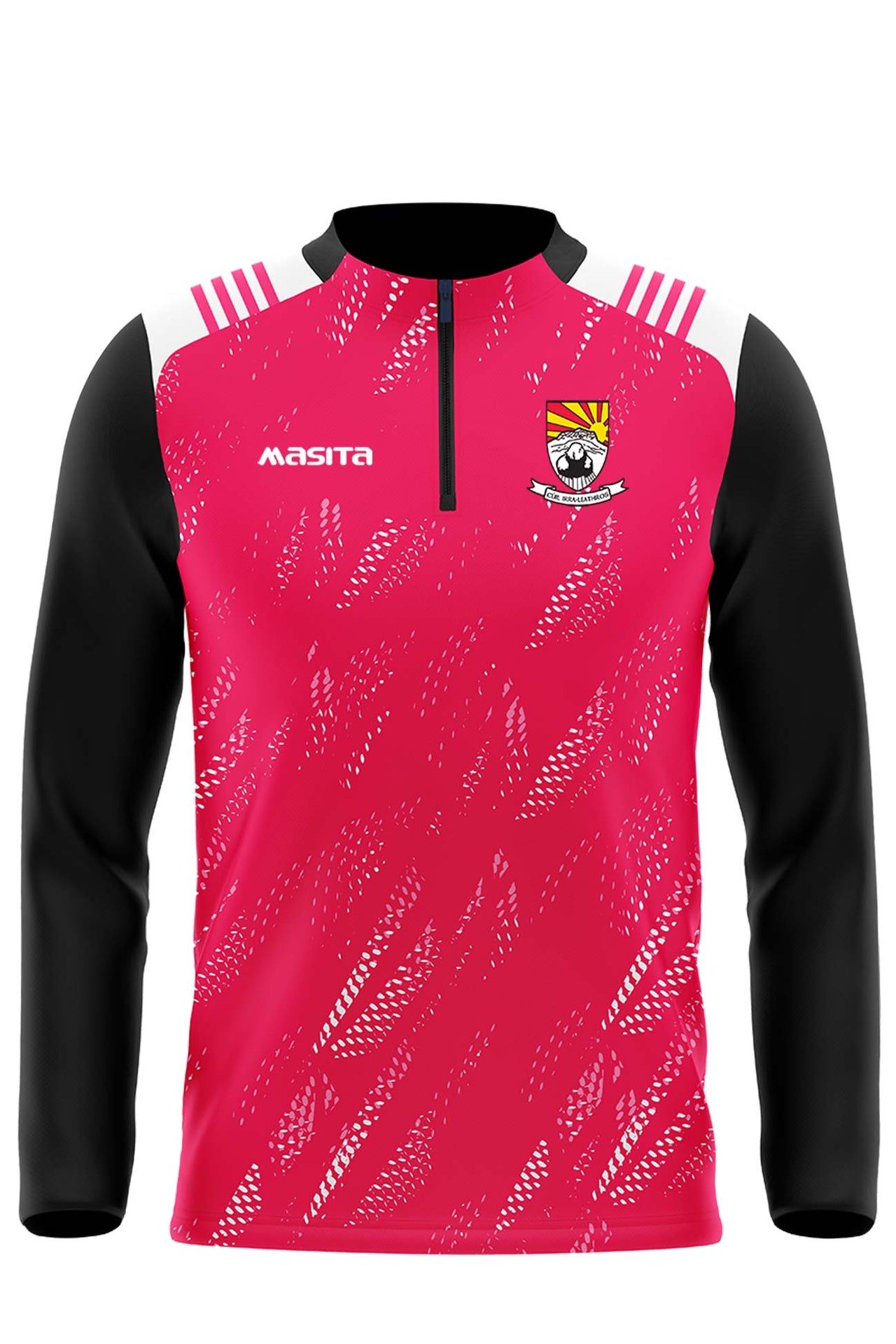 Coolera Strandhill GAA Augusta Style Pink Zip Top Adults