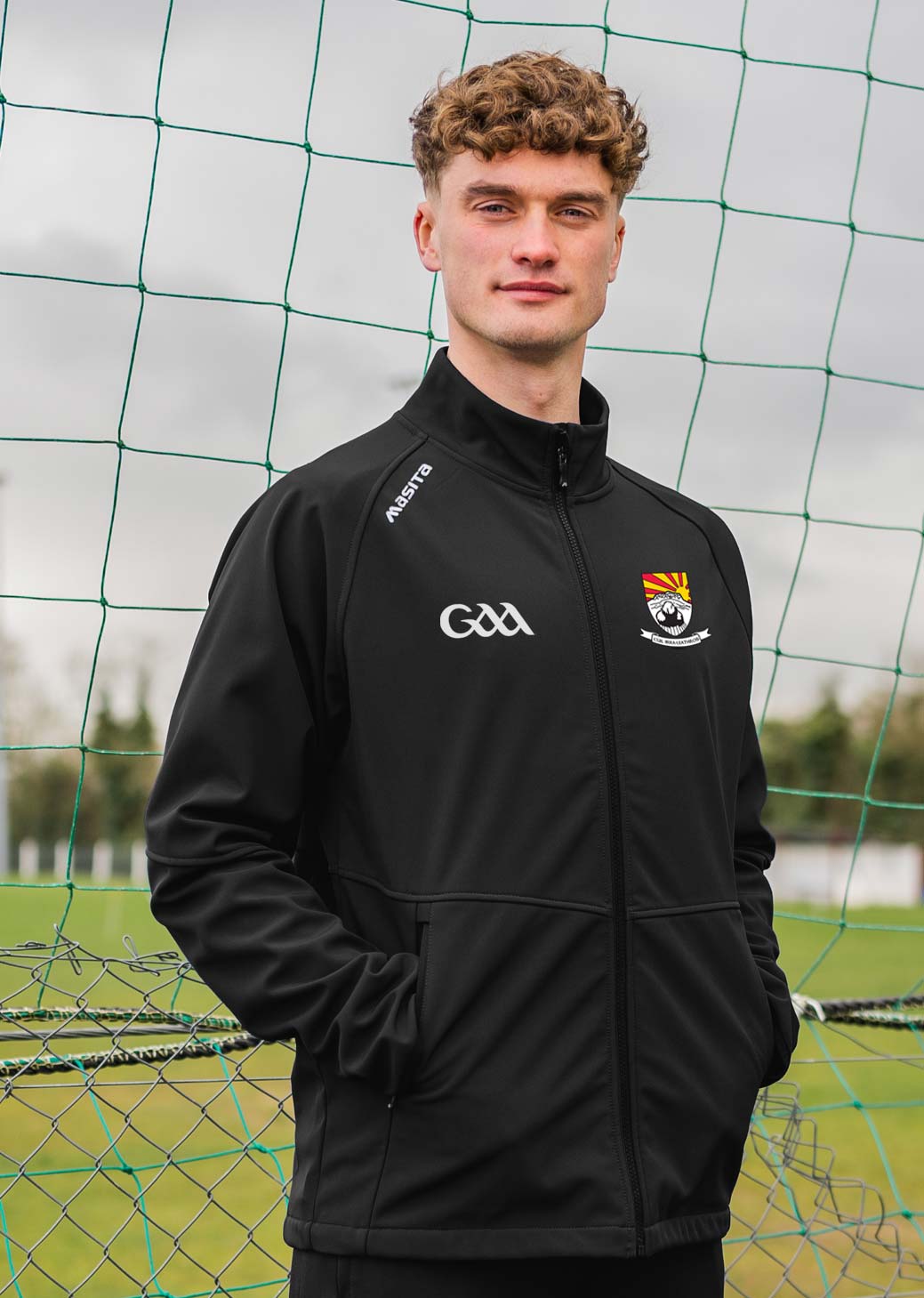 Coolera Strandhill GAA  Black Softshell Jacket Kids & Adults