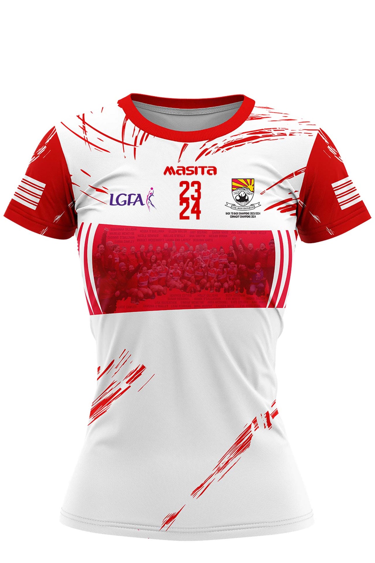 Stock Sale Coolera Strandhill LGFA Logo Champions Jersey Regular Fit  Small