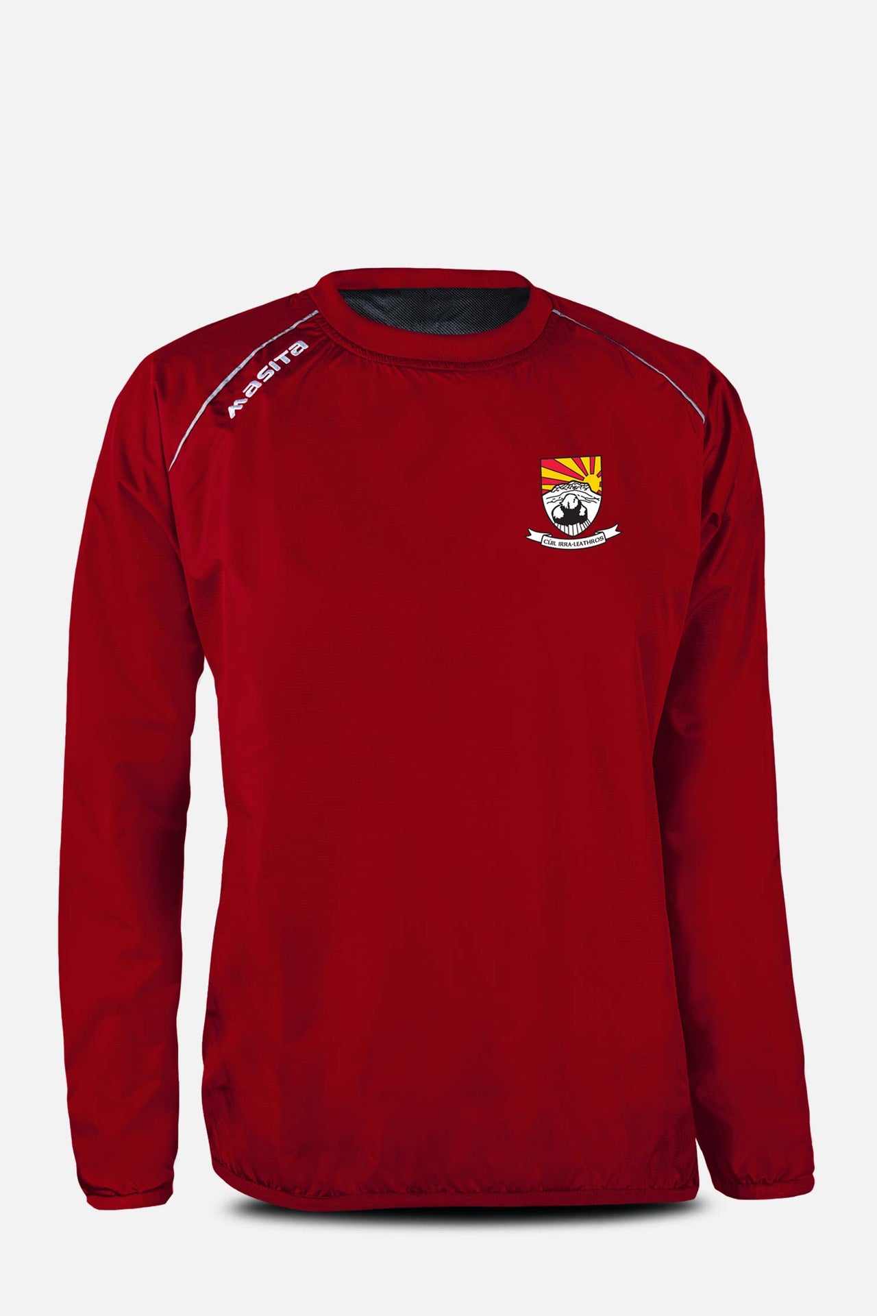 Coolera Strandhill GAA Red Tara Style Rainsweater Kids