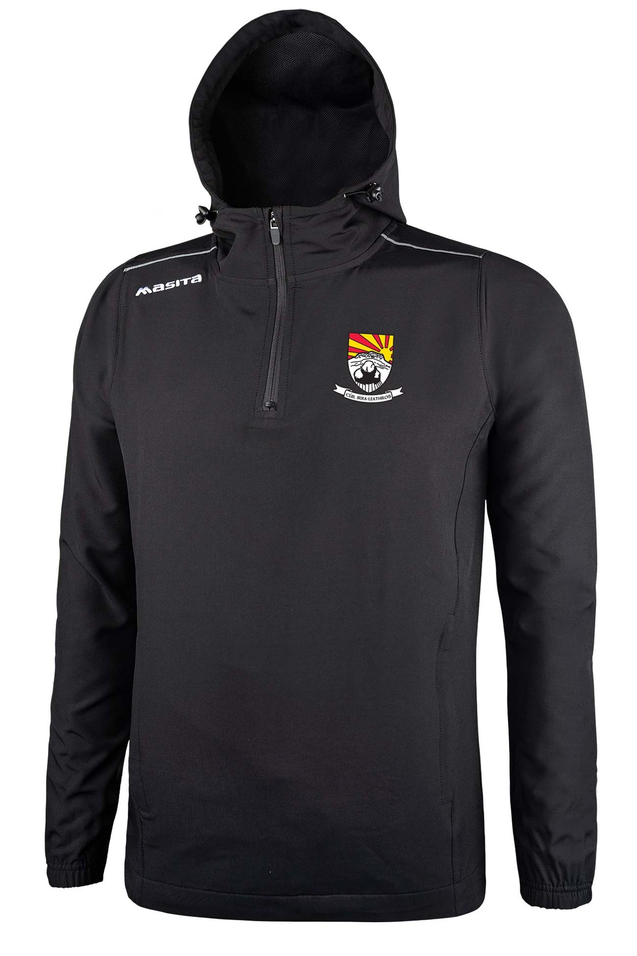 Coolera Strandhill GAA Vermont Style Black Pullover Hoodie Adults