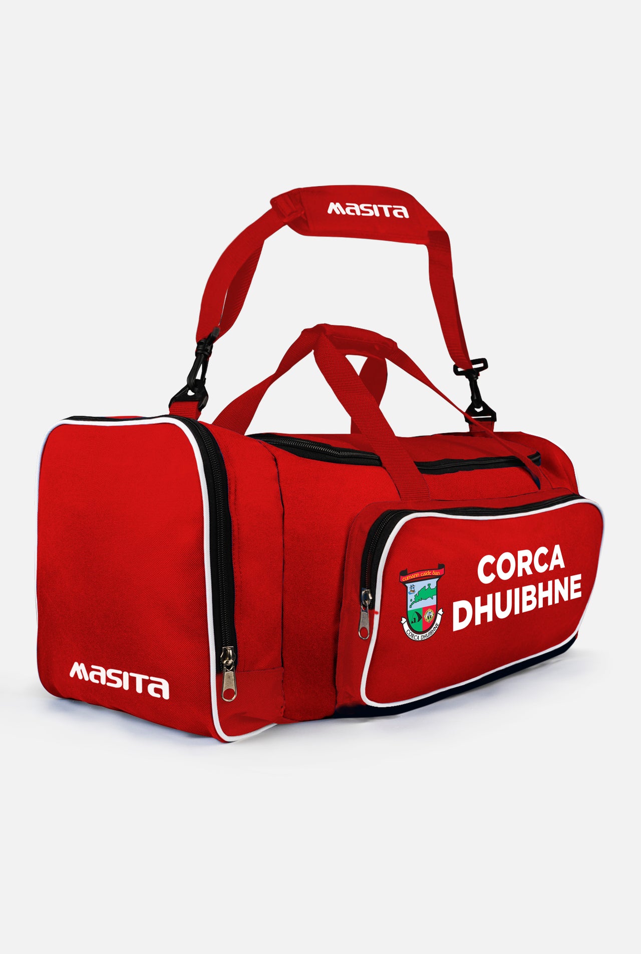 Corca Duibhne Red/Black/White Tara Style Club Bag