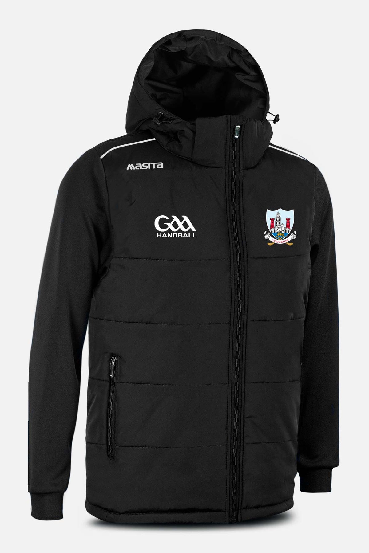 Cork Handball Pop Up Shop Black Padded Jacket Kids & Adults