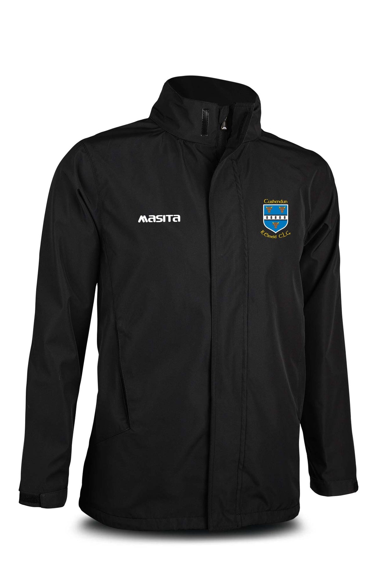 Cushendun Emmett's Pop Up Shop Black Nord Style Waterproof Jacket Adults