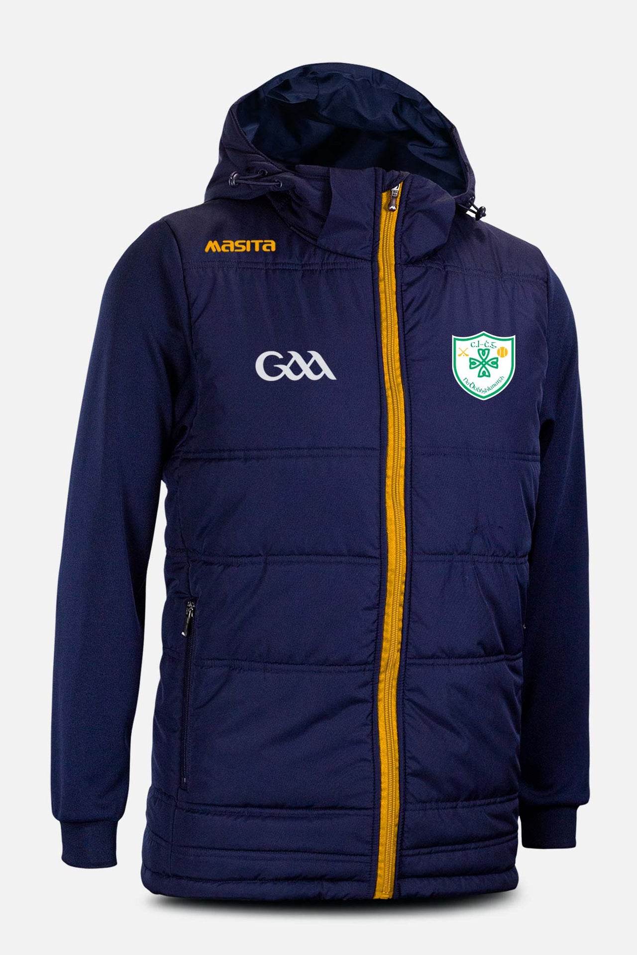 Delanys GAA  Navy Nova Padded Jacket Kids & Adults