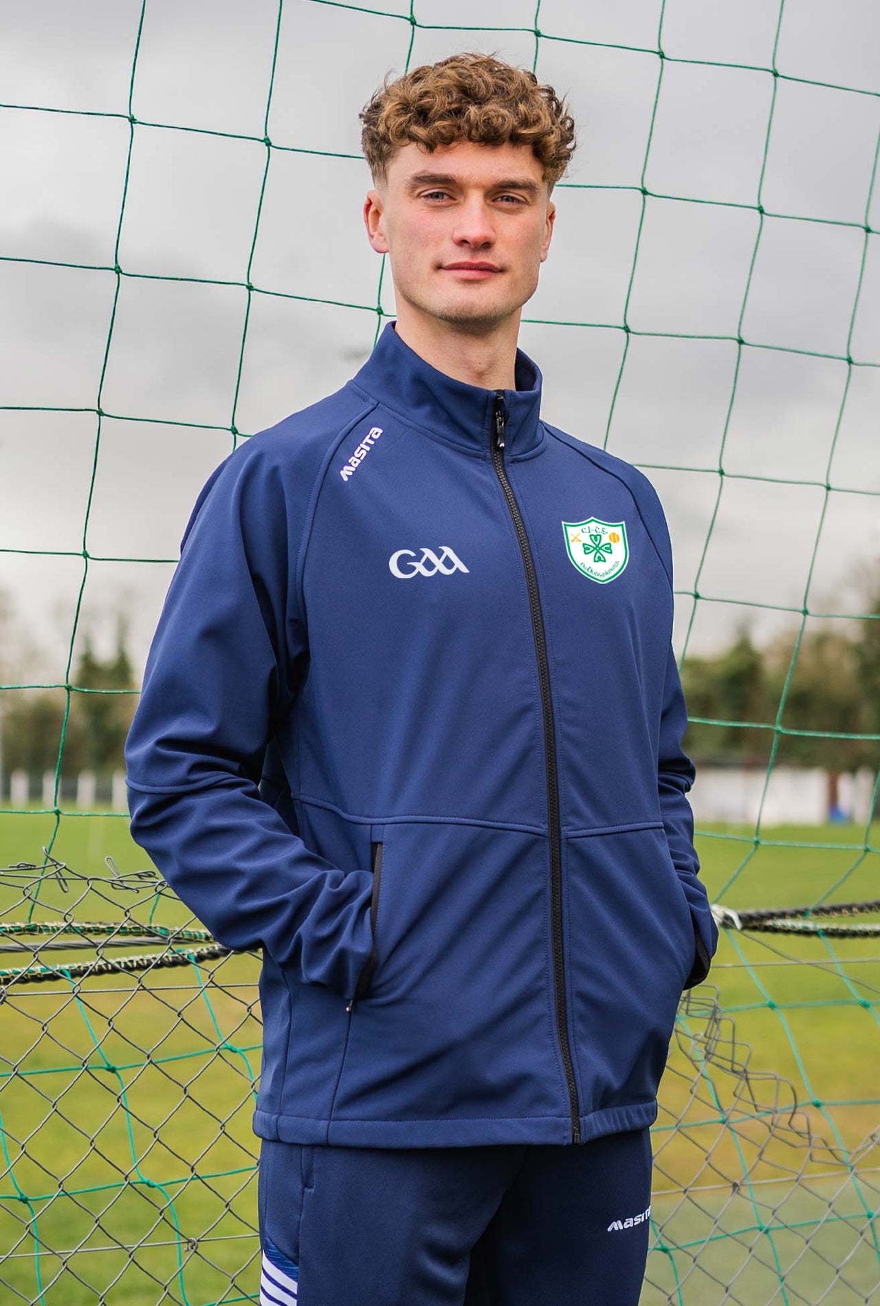 Delanys GAA  Navy Softshell Jacket Kids & Adults