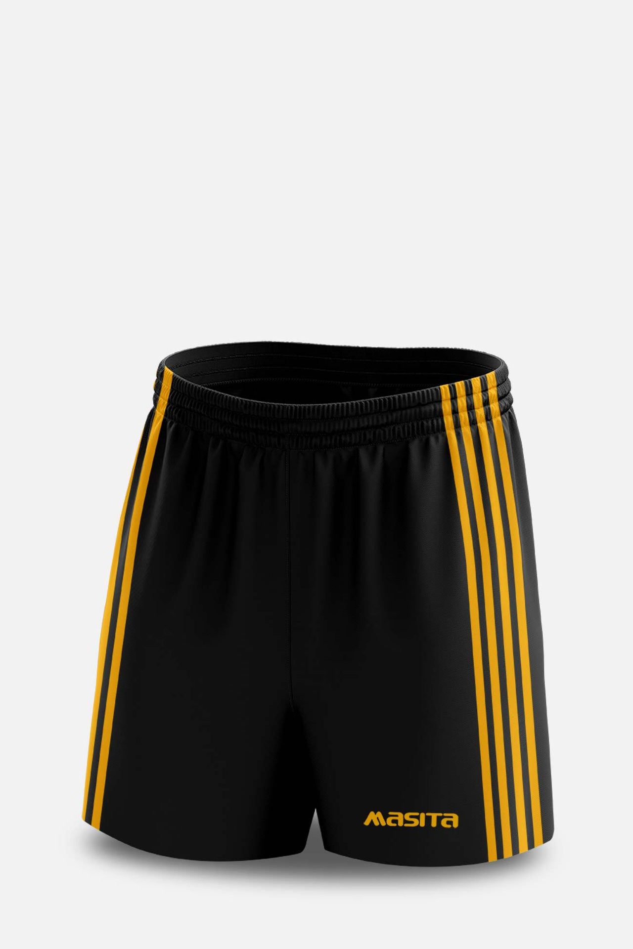 Donard Style Gaelic Shorts Black/Amber All Sizes