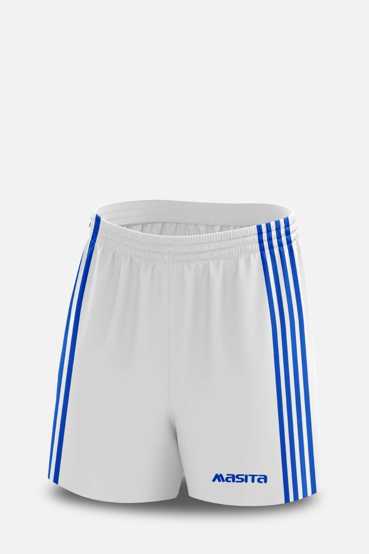 Donard Style Gaelic Shorts White/Blue All Sizes