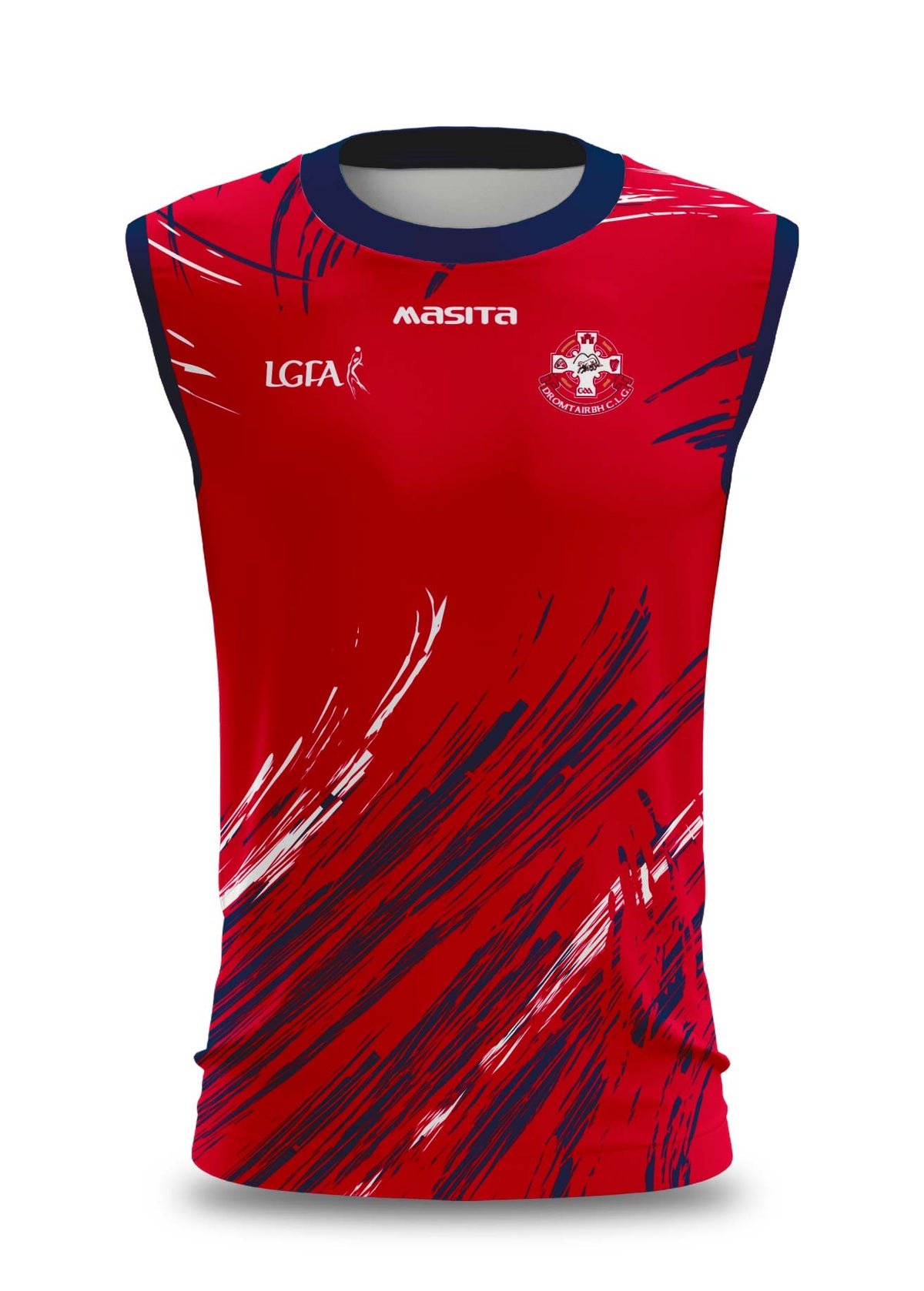 Dromtarriffe LGFA Pop Up Shop GAA Sleeveless Jersey Regular Fit Kids & Adult
