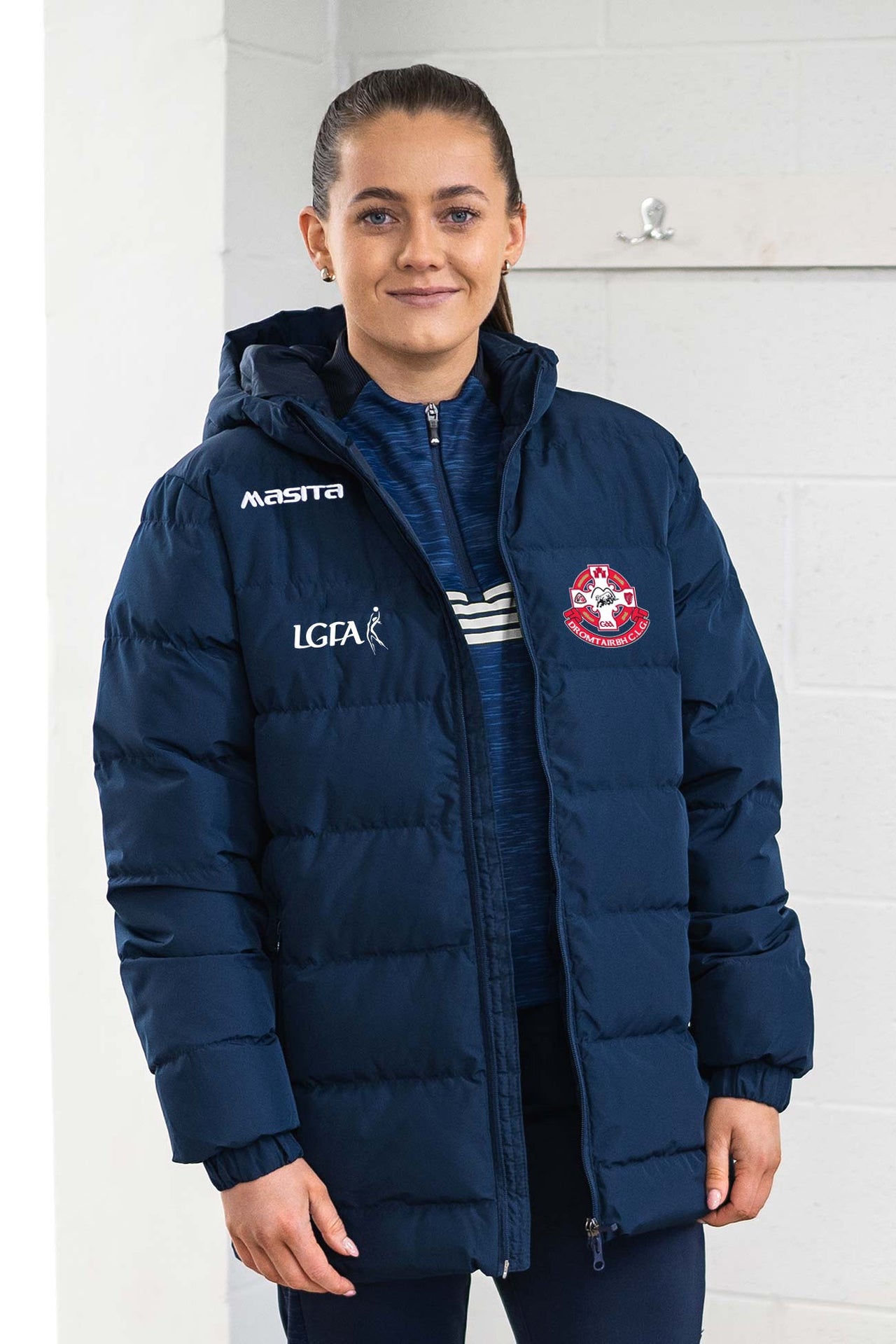 Dromtarriffe LGFA  Navy Nepal Winter Jacket Adult