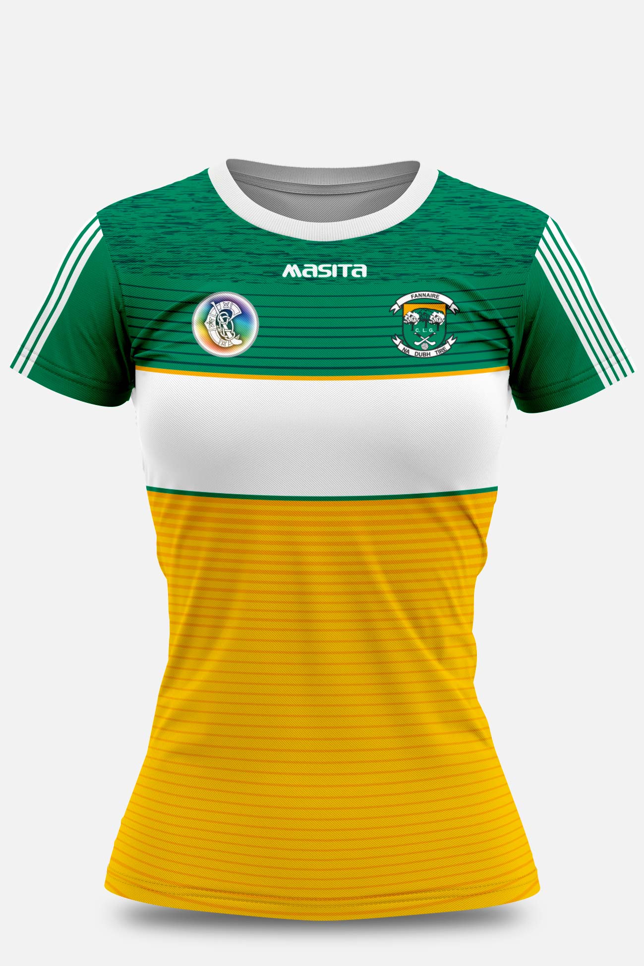Duffry Rovers Camogie Home Jersey Regular Fit Kids & Adults
