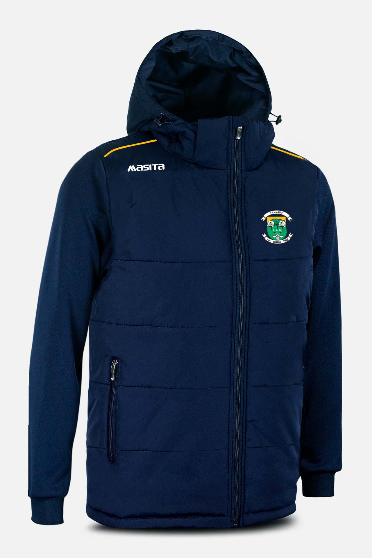 Duffry Rovers Navy/Amber Padded Jacket Kids & Adults