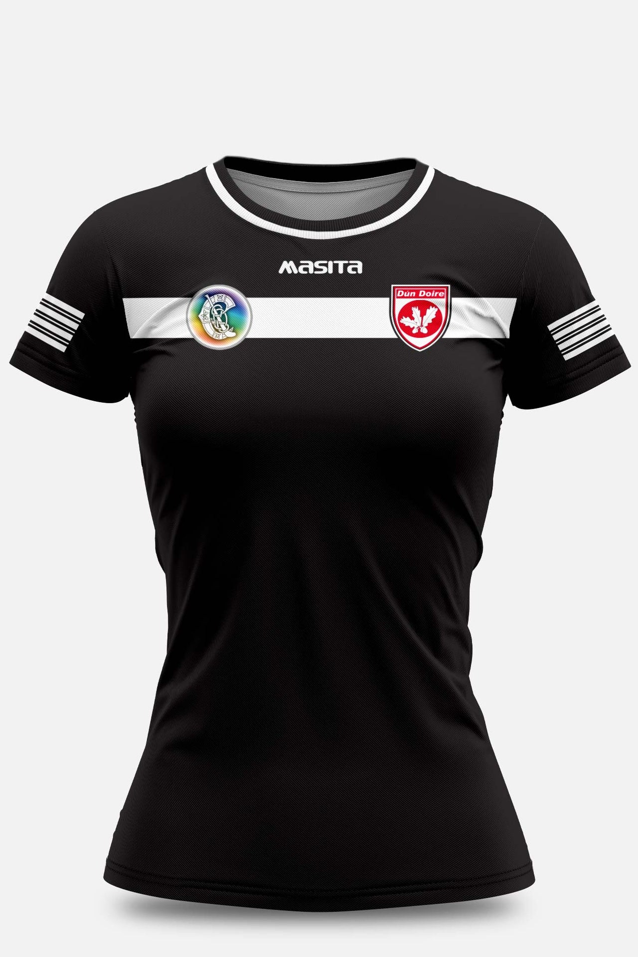 Dunderry Camogie  Black Training Jersey Regular Fit Kids & Adults