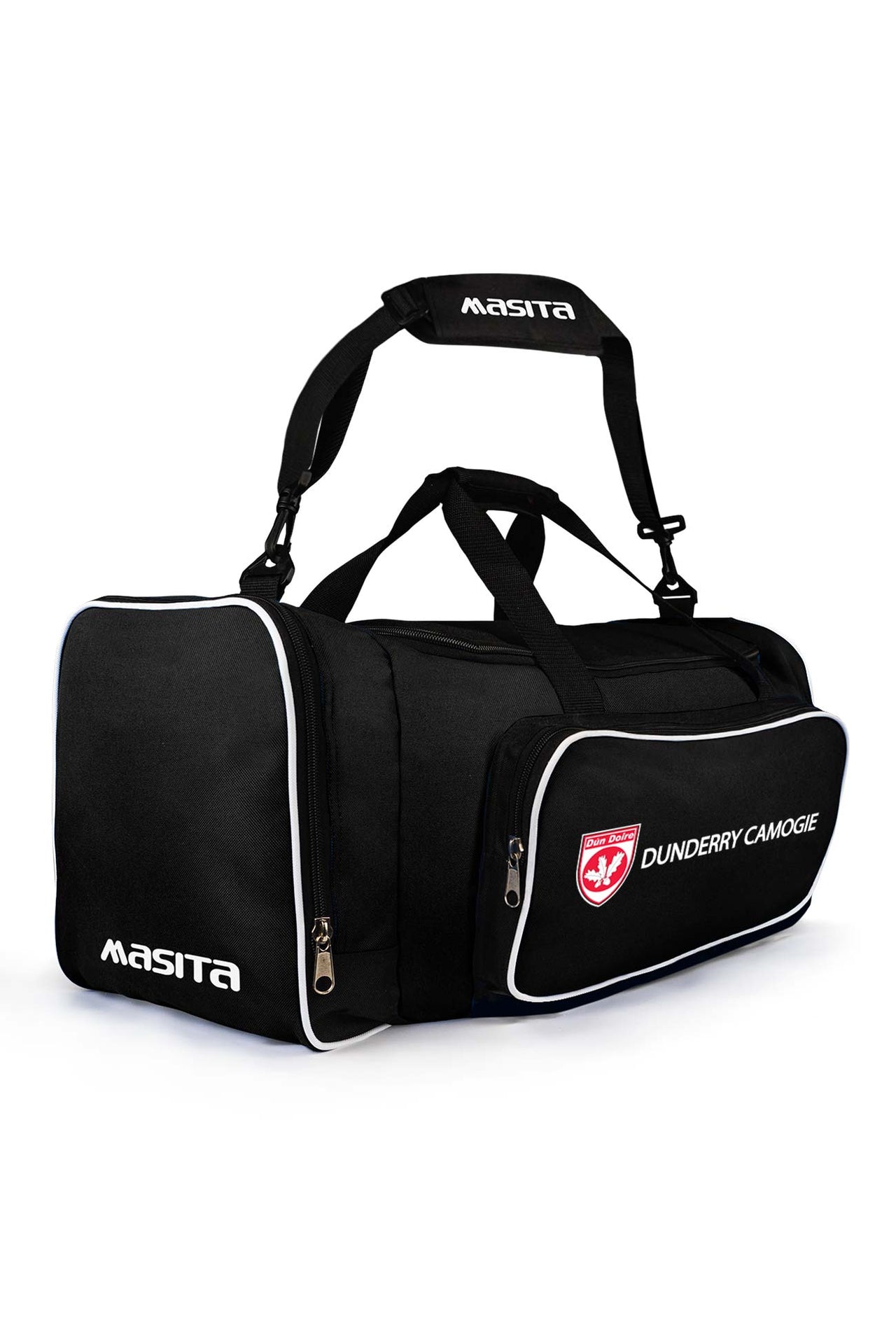 Dunderry Camogie  Black/White Tara Style Club Bag
