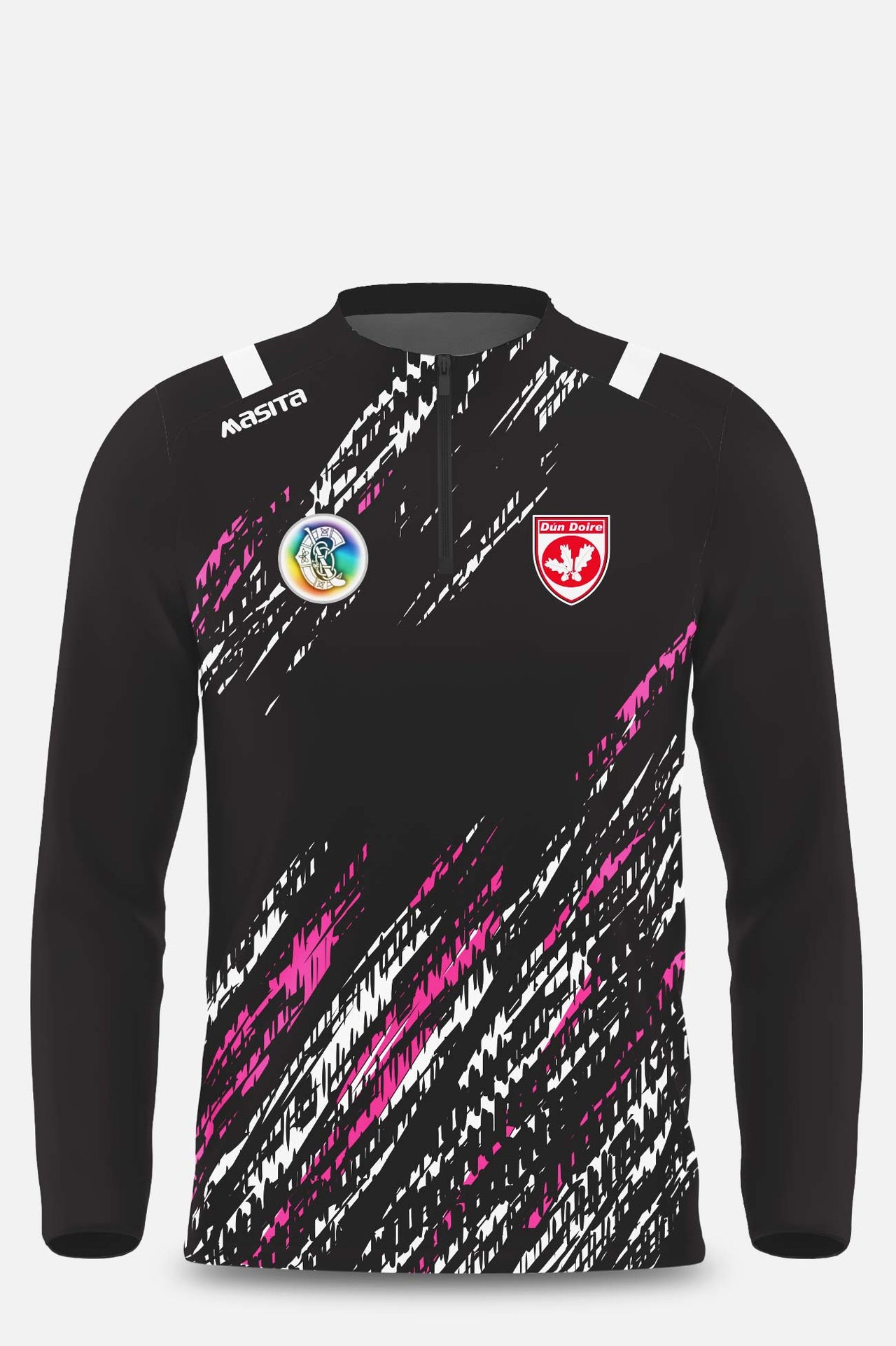 Dunderry Camogie  Half Zip Kids & Adults