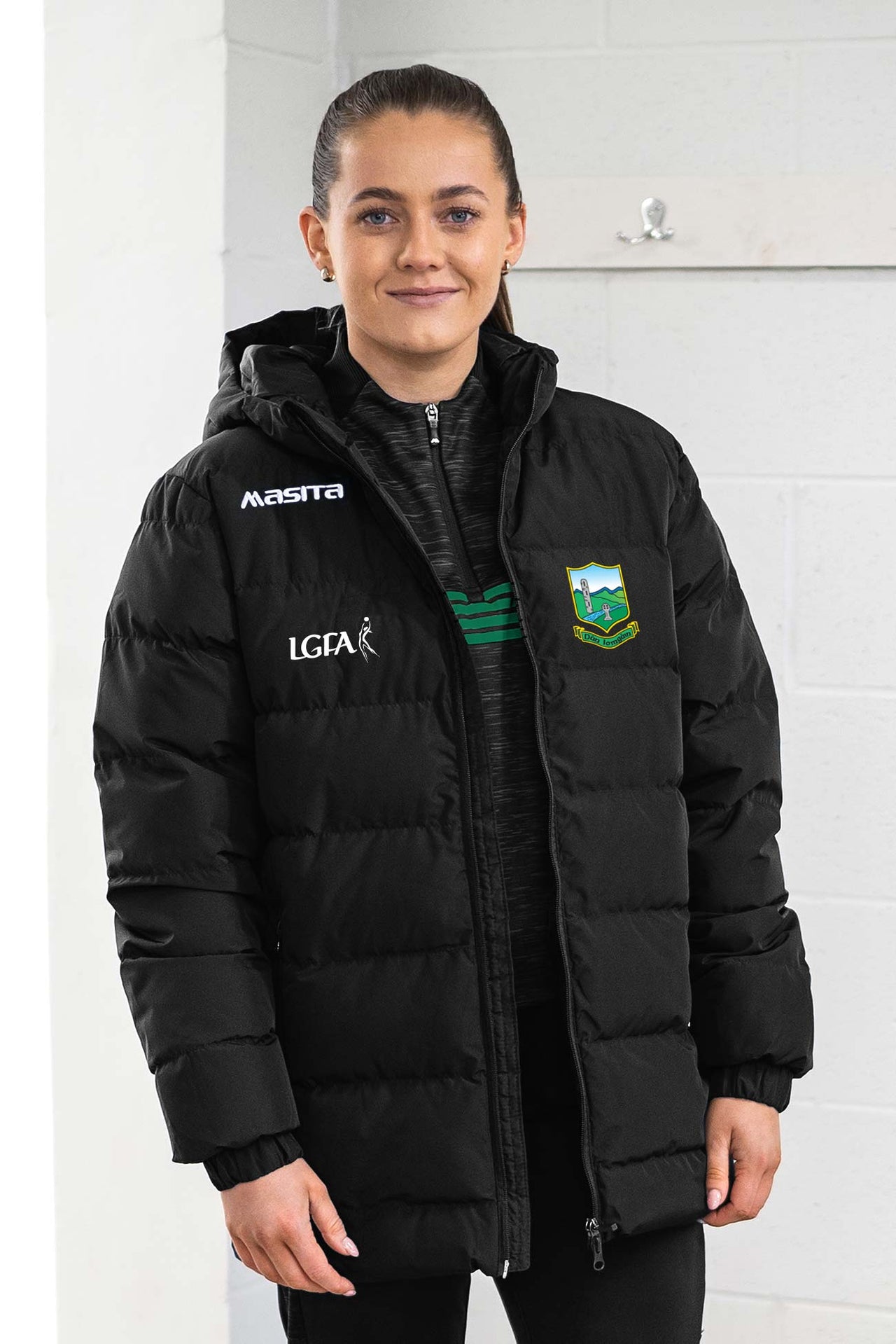 Dunnamaggin LGFA Black Nepal Winter Jacket
