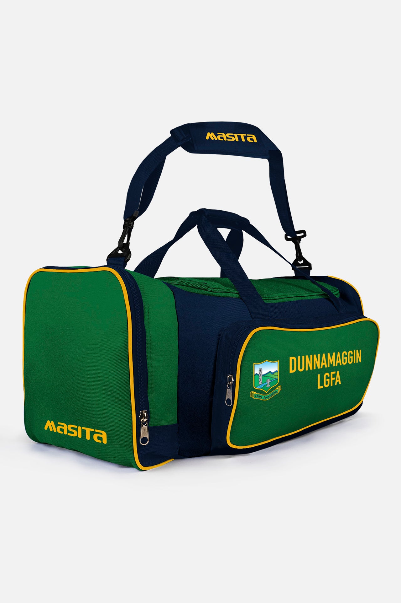 Dunnamaggin LGFA Green/Navy/Amber Pop Up Shop Tara Style Club Bag