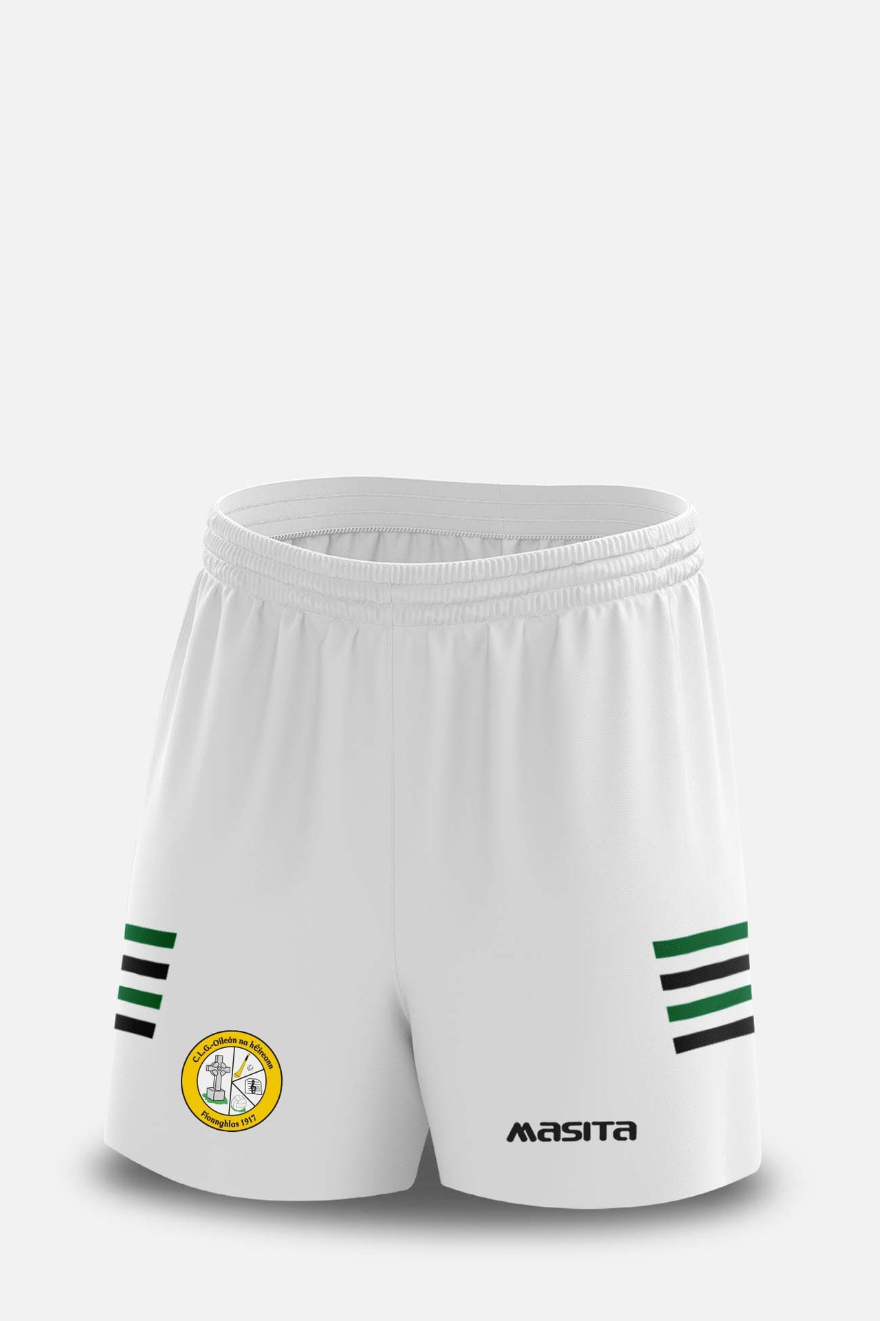 Erin's Isle CLG White Match Shorts Kids & Adults