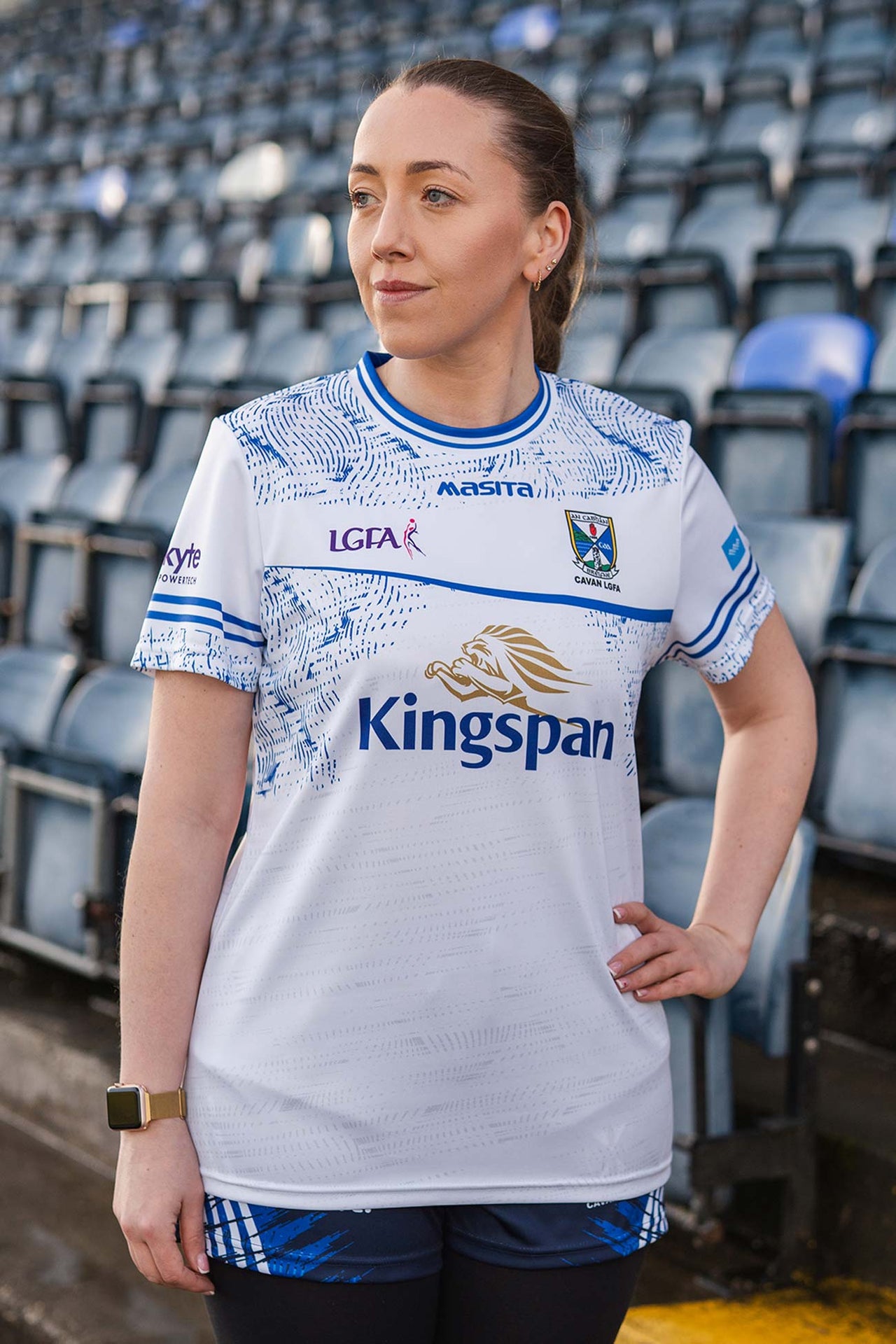 New Cavan Ladies White Goalkeeper Jersey Regular Fit Kids