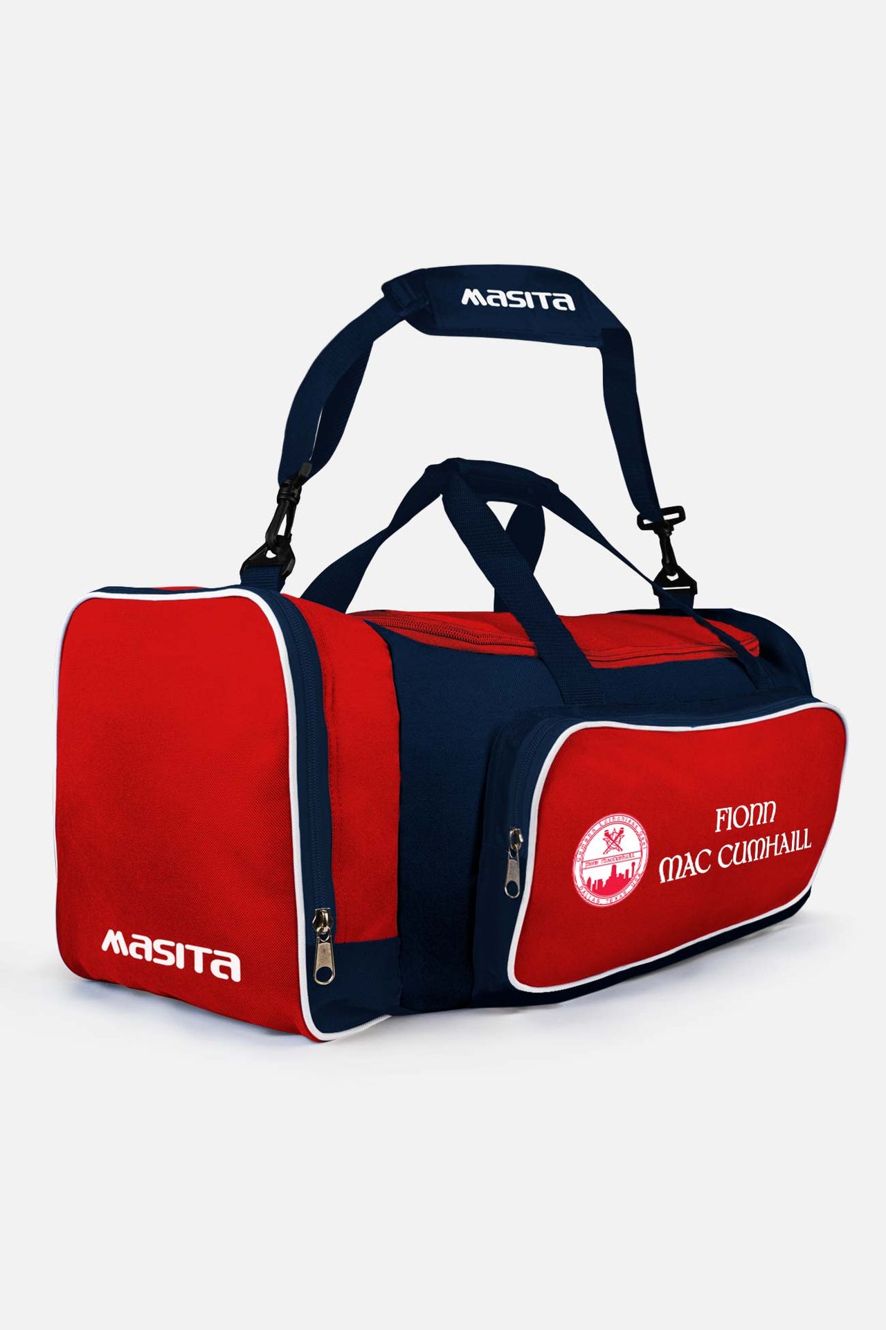 Dallas Fionn Mac Cumhaills Pop Up Shop Red/Navy/White Tara Style Club Bag