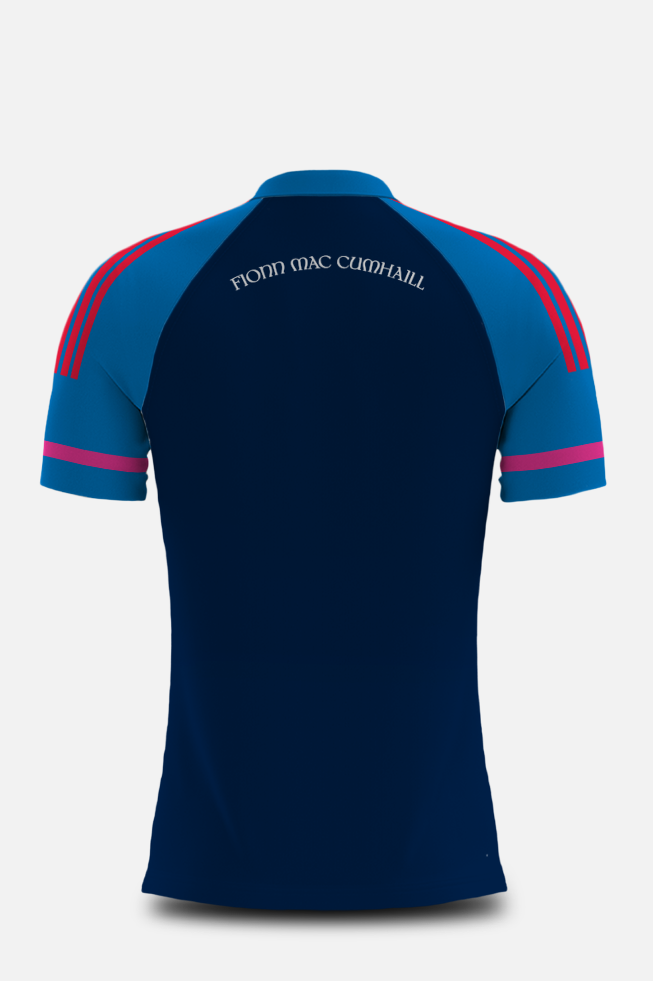 Dallas Fionn Mac Cumhaills Pop Up Shop Navy & Pink Polo Shirt Unisex Fit
