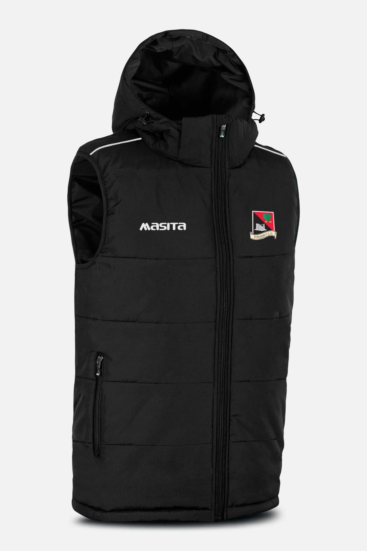 Fossa CLG Black Sleeveless Gilet Kids & Adults