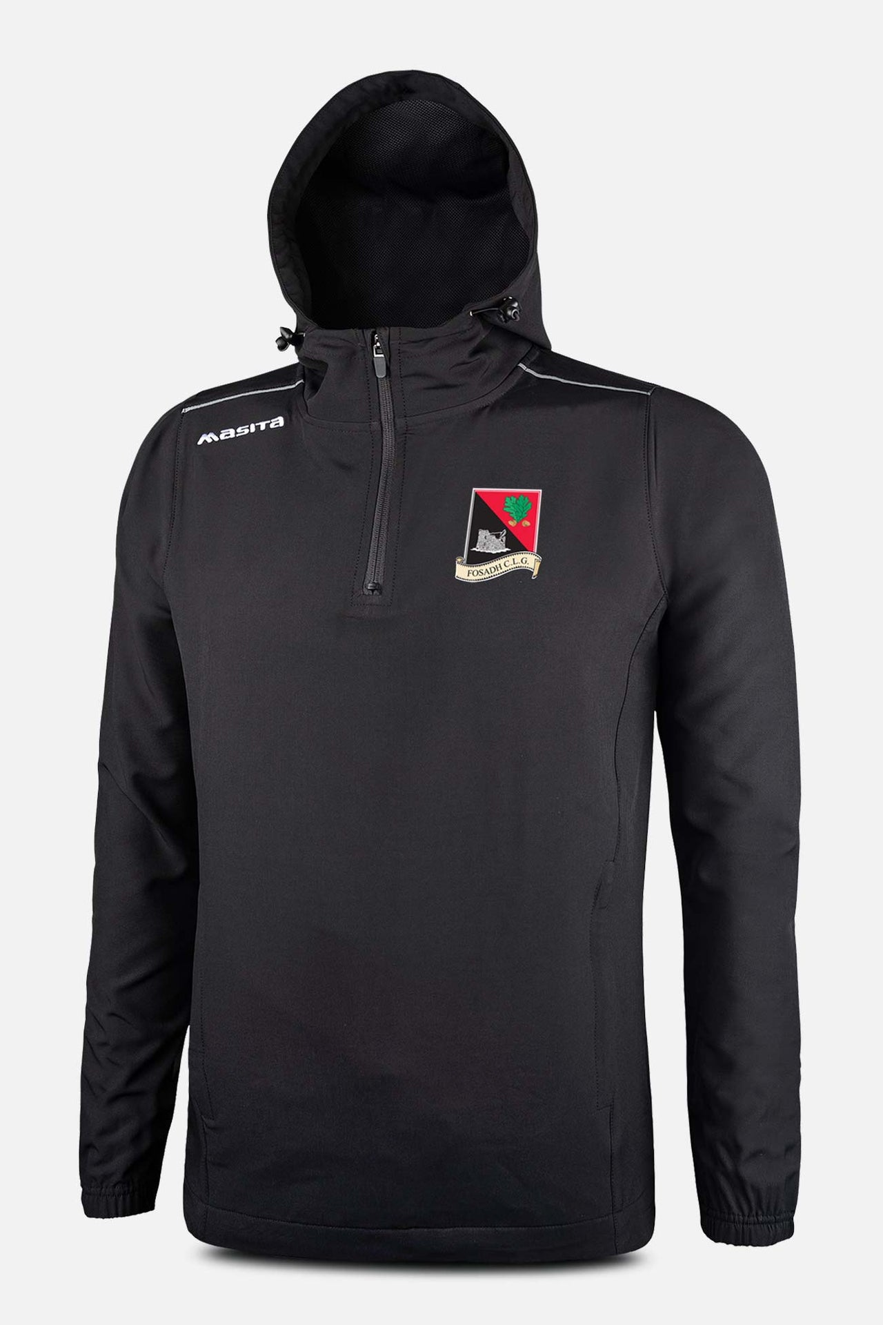 Fossa GAA Black Vermont Pullover Hoodie Adults