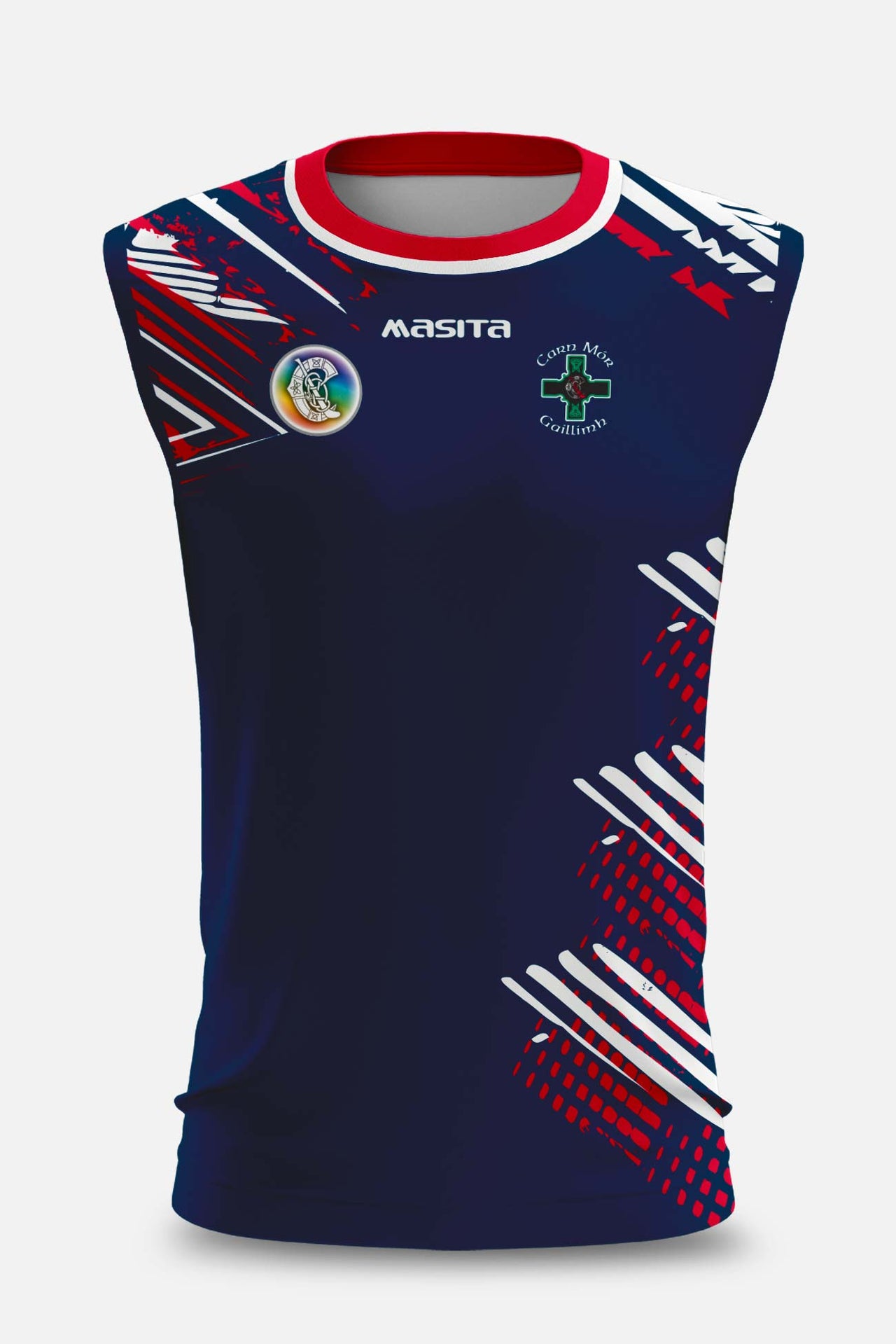 Carnmore Camogie Sleeveless Jersey Regular Fit Kids & Adults
