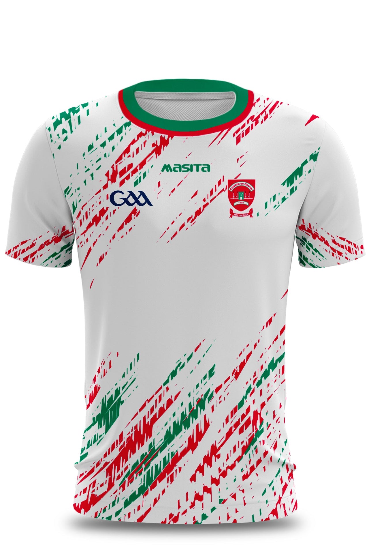 Garrycastle Pop Up Shop White Replica Jersey Regular Fit Kids & Adults