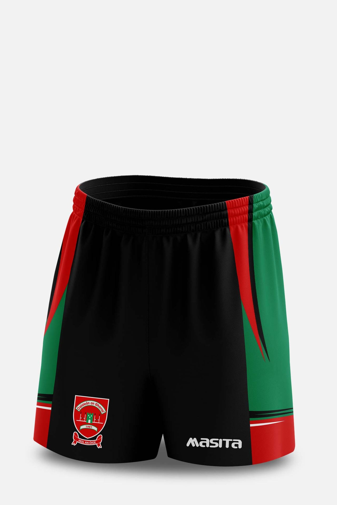 Garrycastle  Black Match Shorts Kids & Adults
