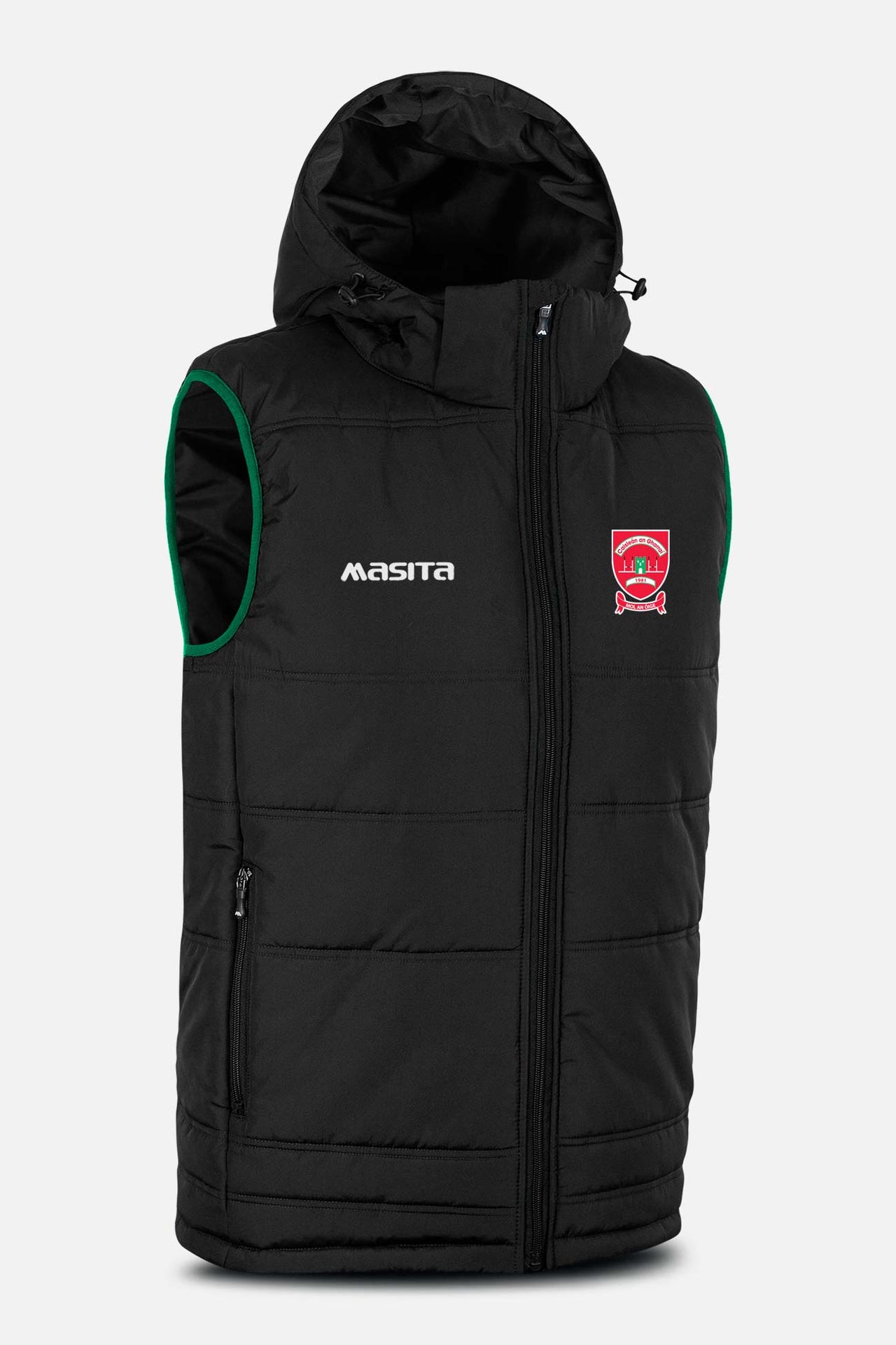 Garrycastle Black Nova Sleeveless Gilet Kids & Adults