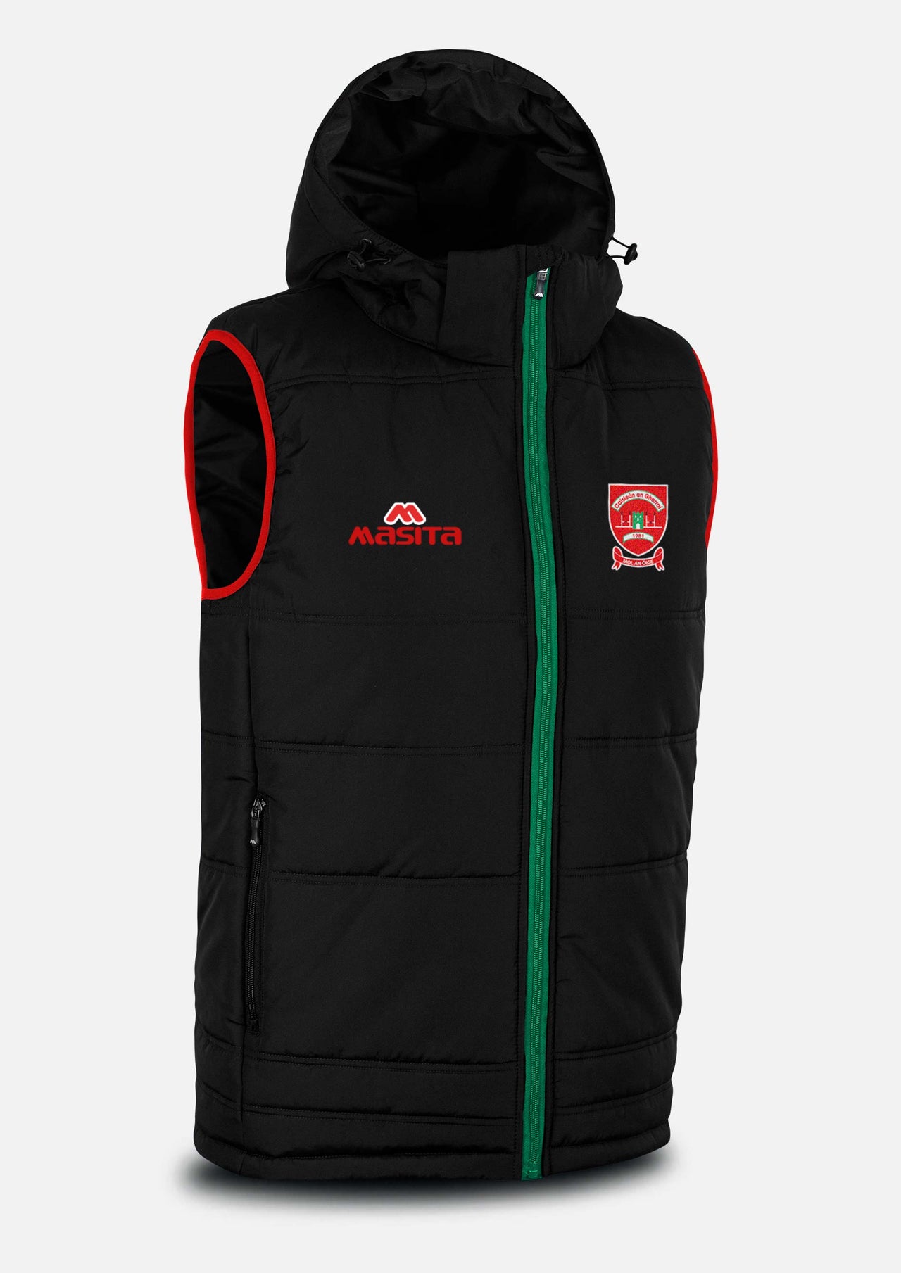 Garrycastle  Black Nova Sleeveless Gilet Kids & Adults