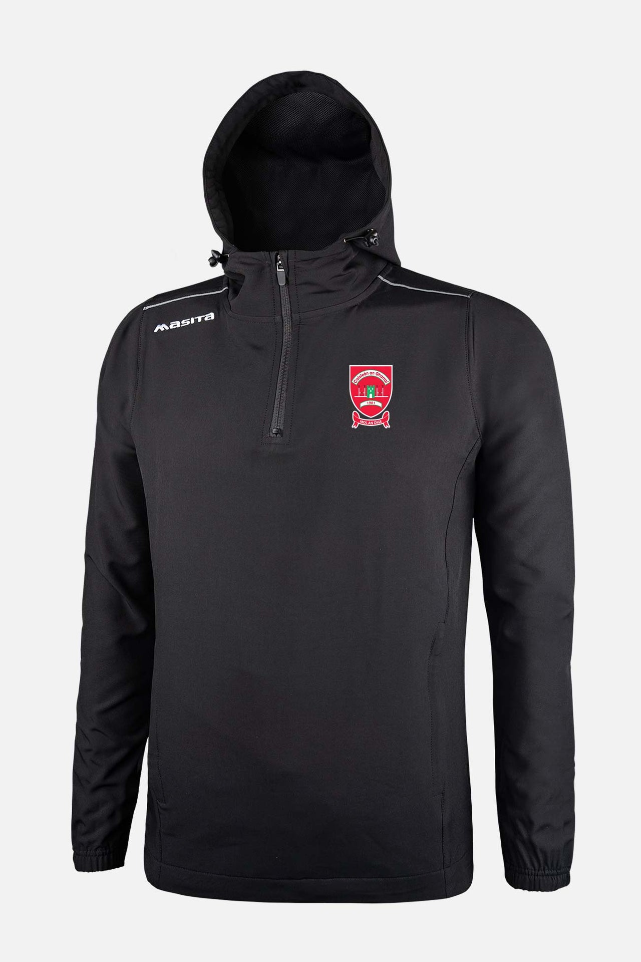 Garrycastle Pop Up Shop Black Vermont Pullover Hoodie Adults