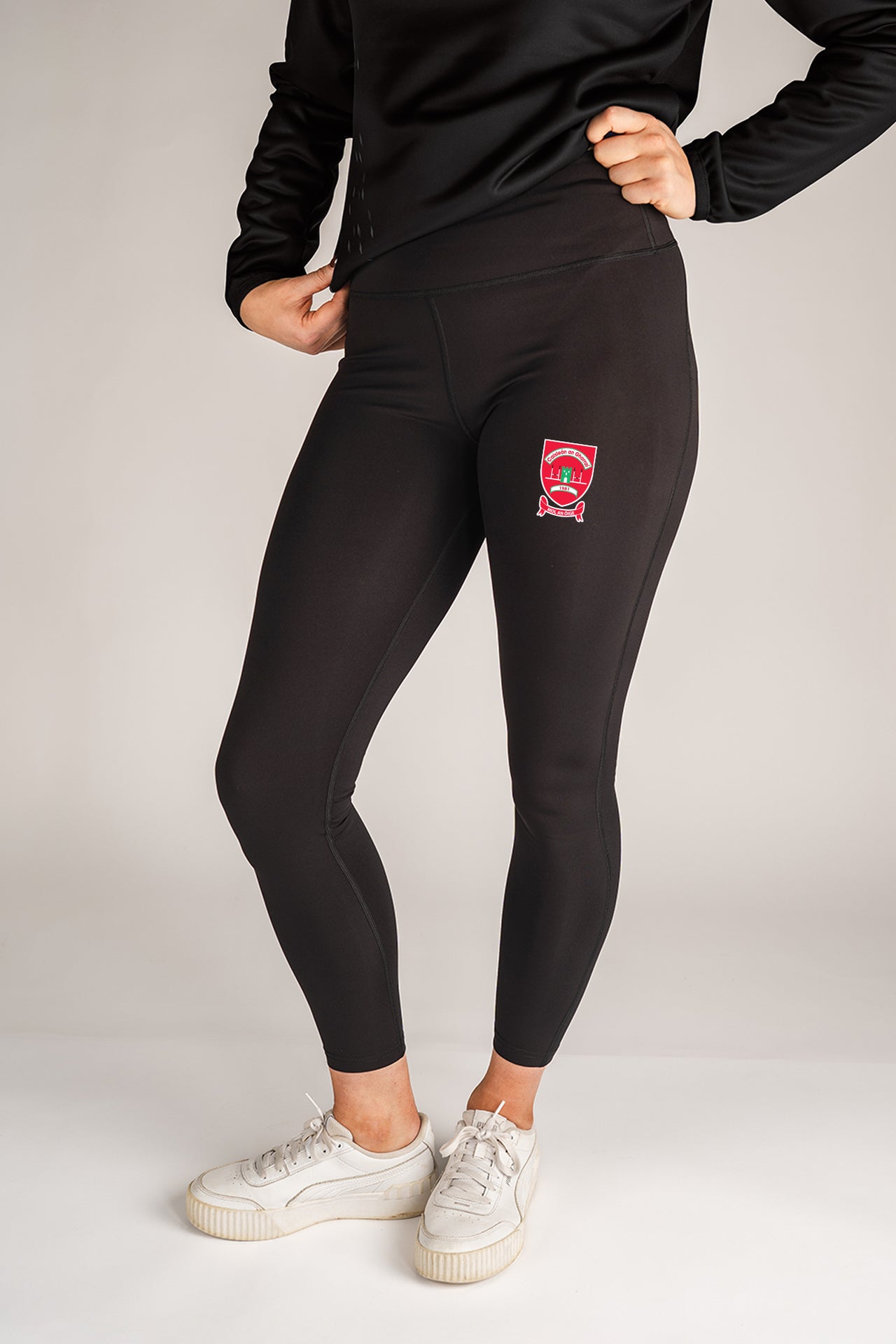 Garrycastle Black Leggings Kids & Adults
