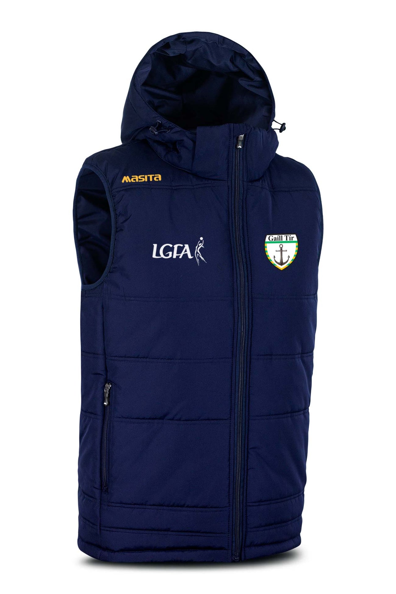 Gaultier LGFA Pop Up Shop Navy Nova Sleeveless Gilet Kids & Adults