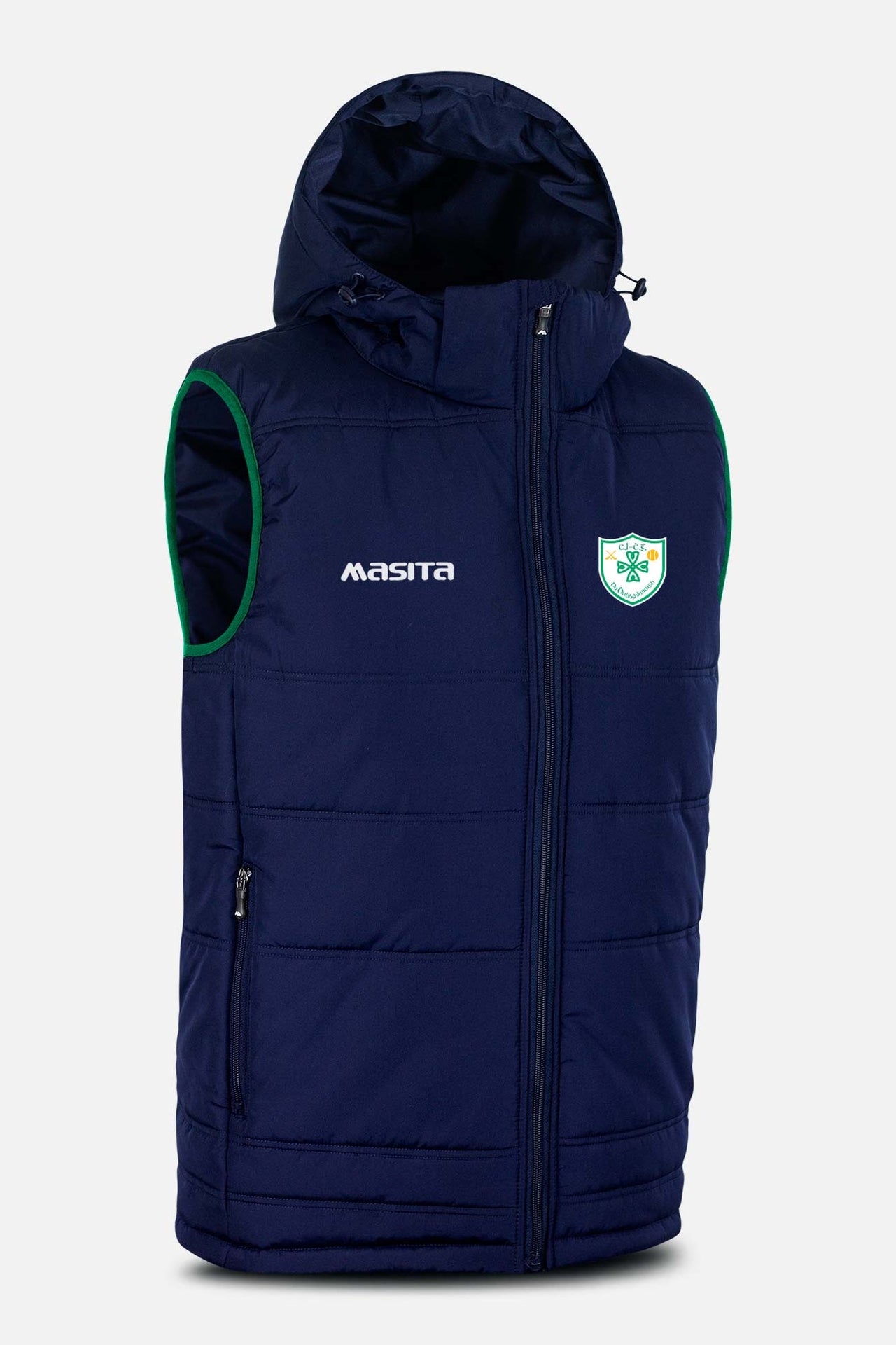 Delanys GAA Navy Nova Sleeveless Gilet Kids & Adults