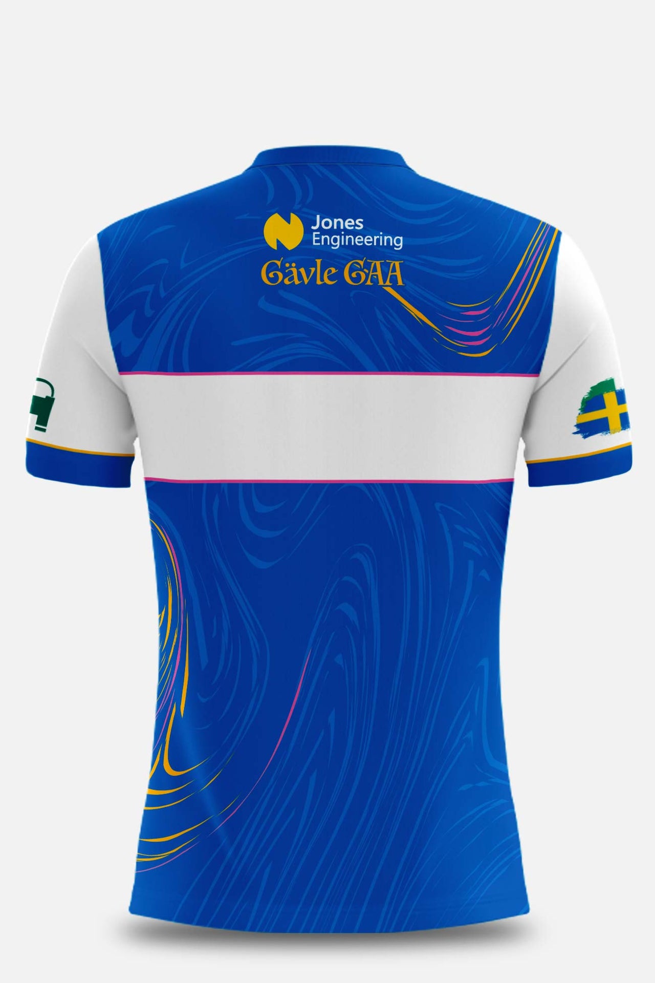 Gavle LGFA Sweden Pink Home Hurling Jersey Regular Fit Adult
