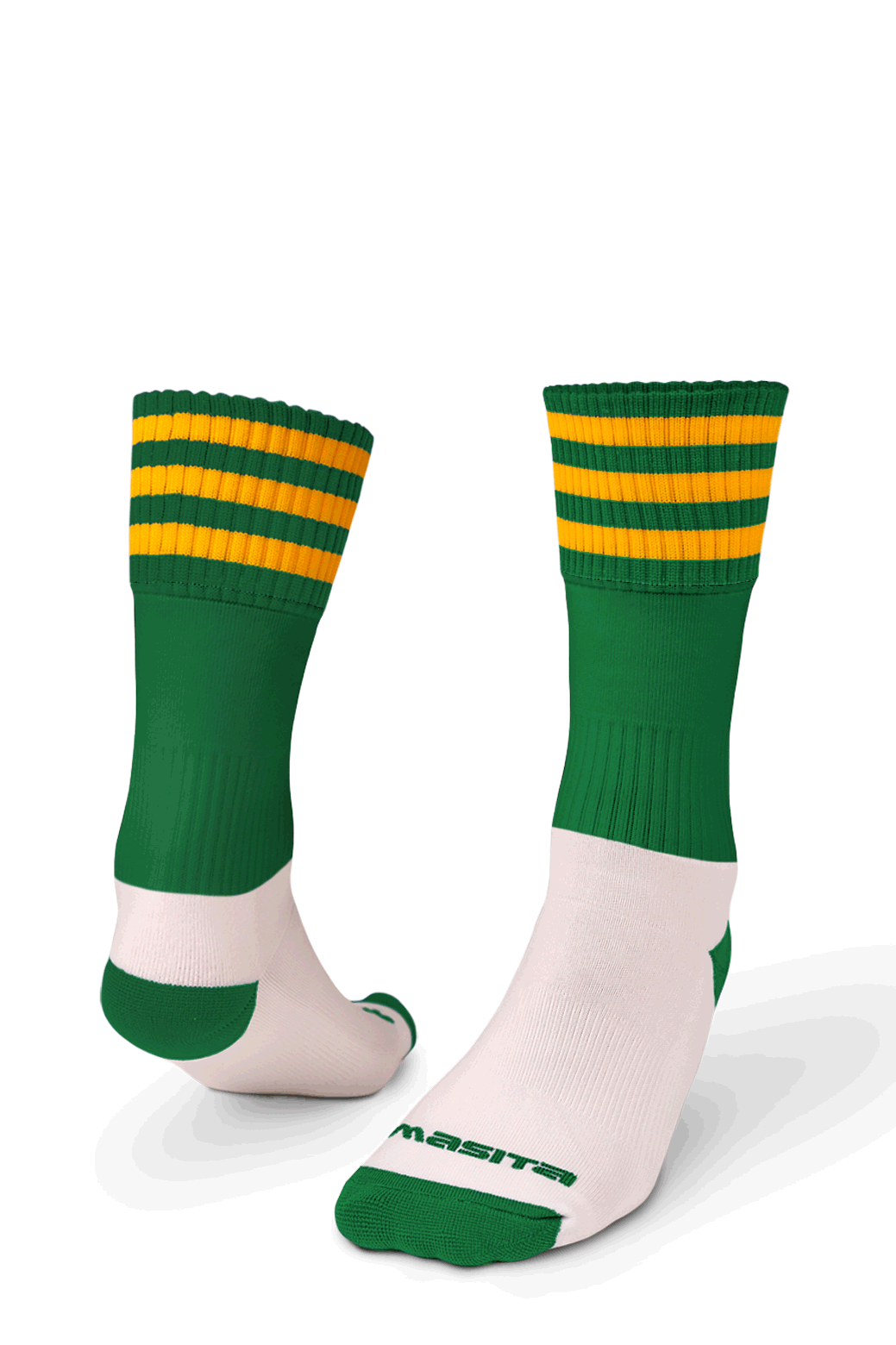 Green/Amber Midi Socks All Sizes