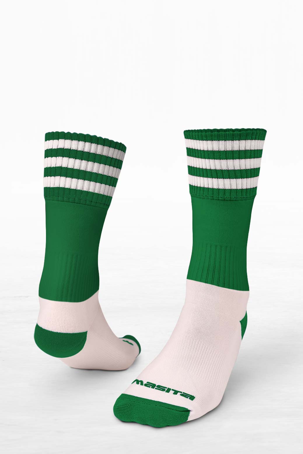 St Vincents GAA  Green/White Midi Socks Kids & Adult
