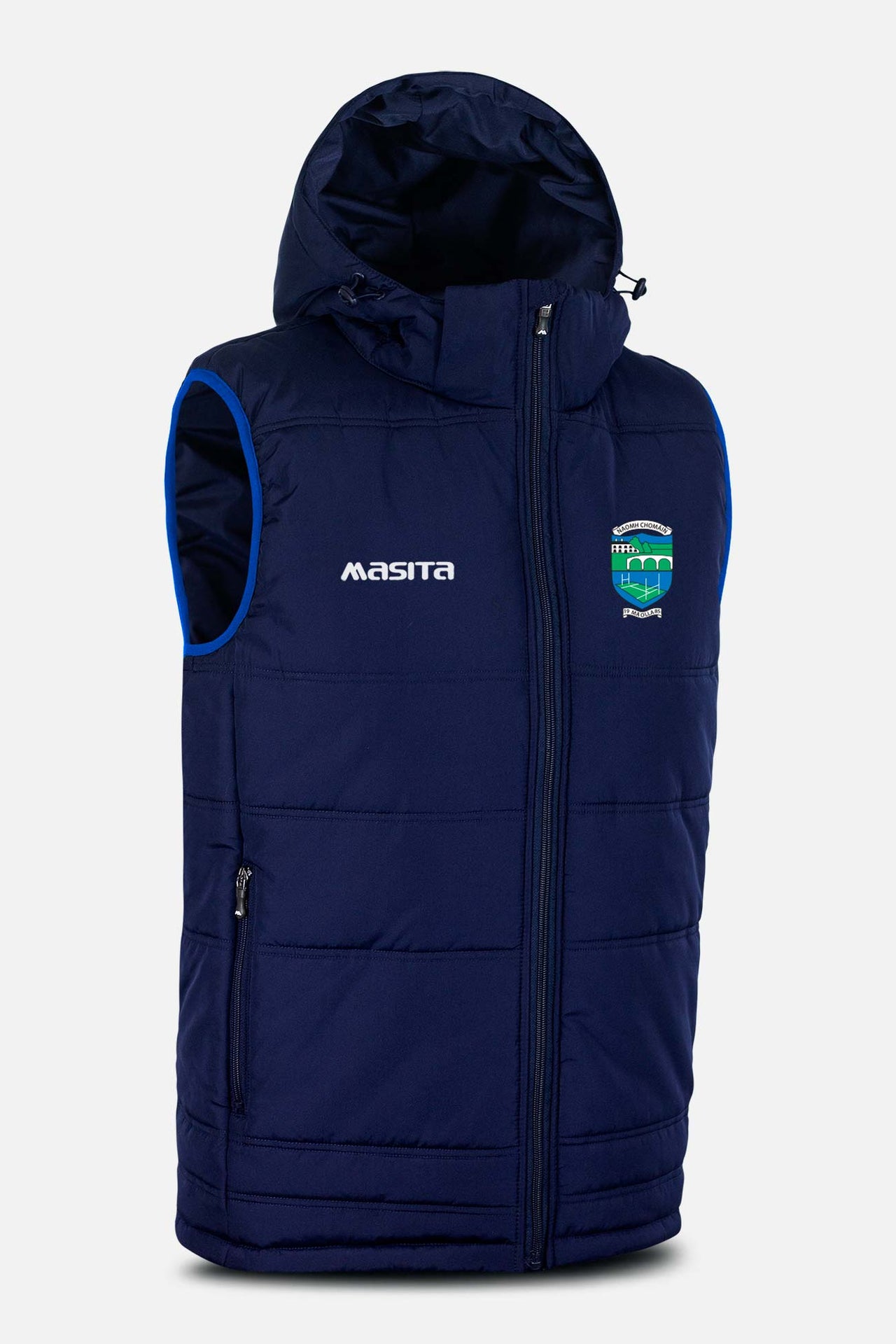 Hollymount LGFA Navy Nova Sleeveless Gilet Kids & Adults