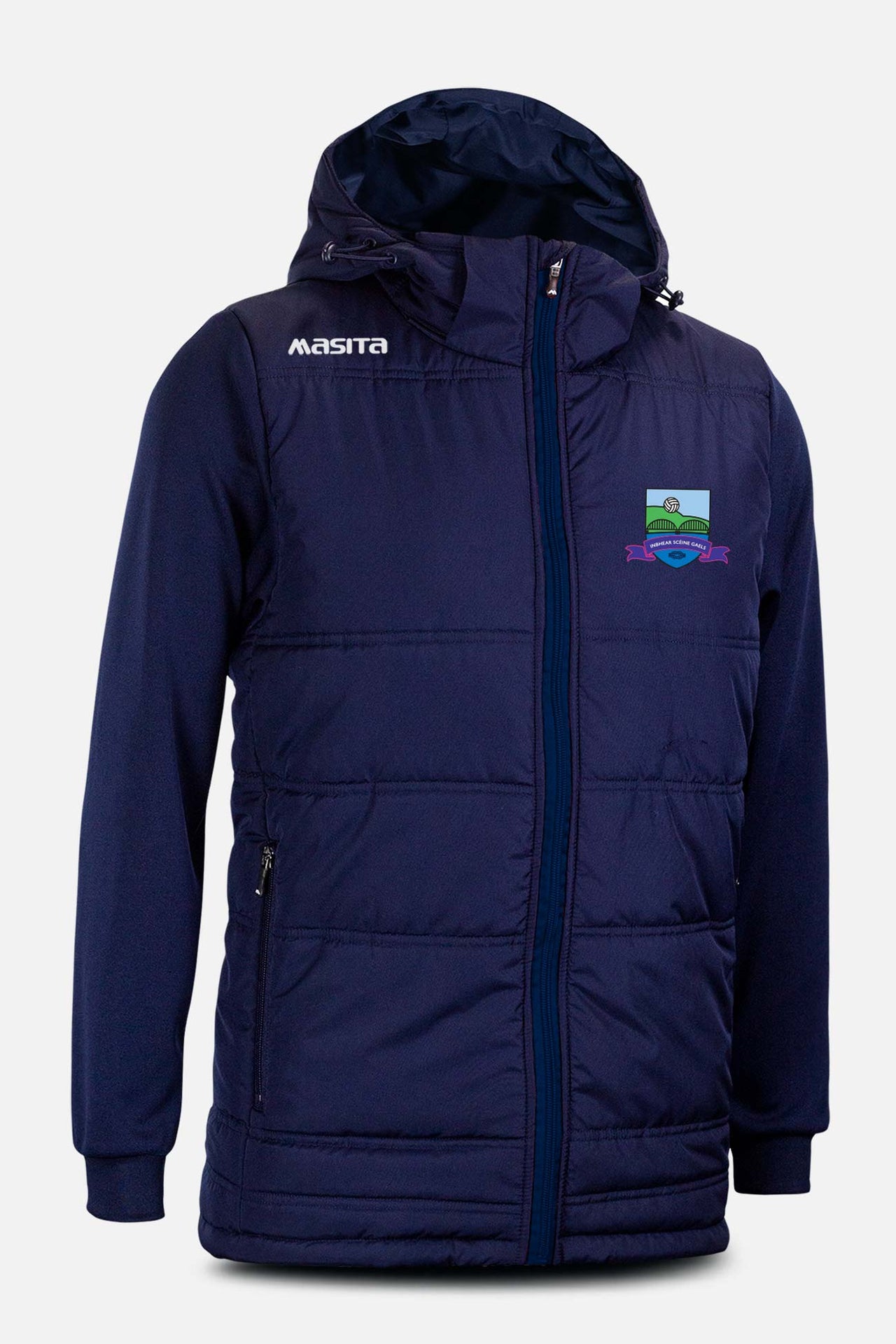 Inbhear Sceine Gaels  Navy Nova Padded Jacket Adult