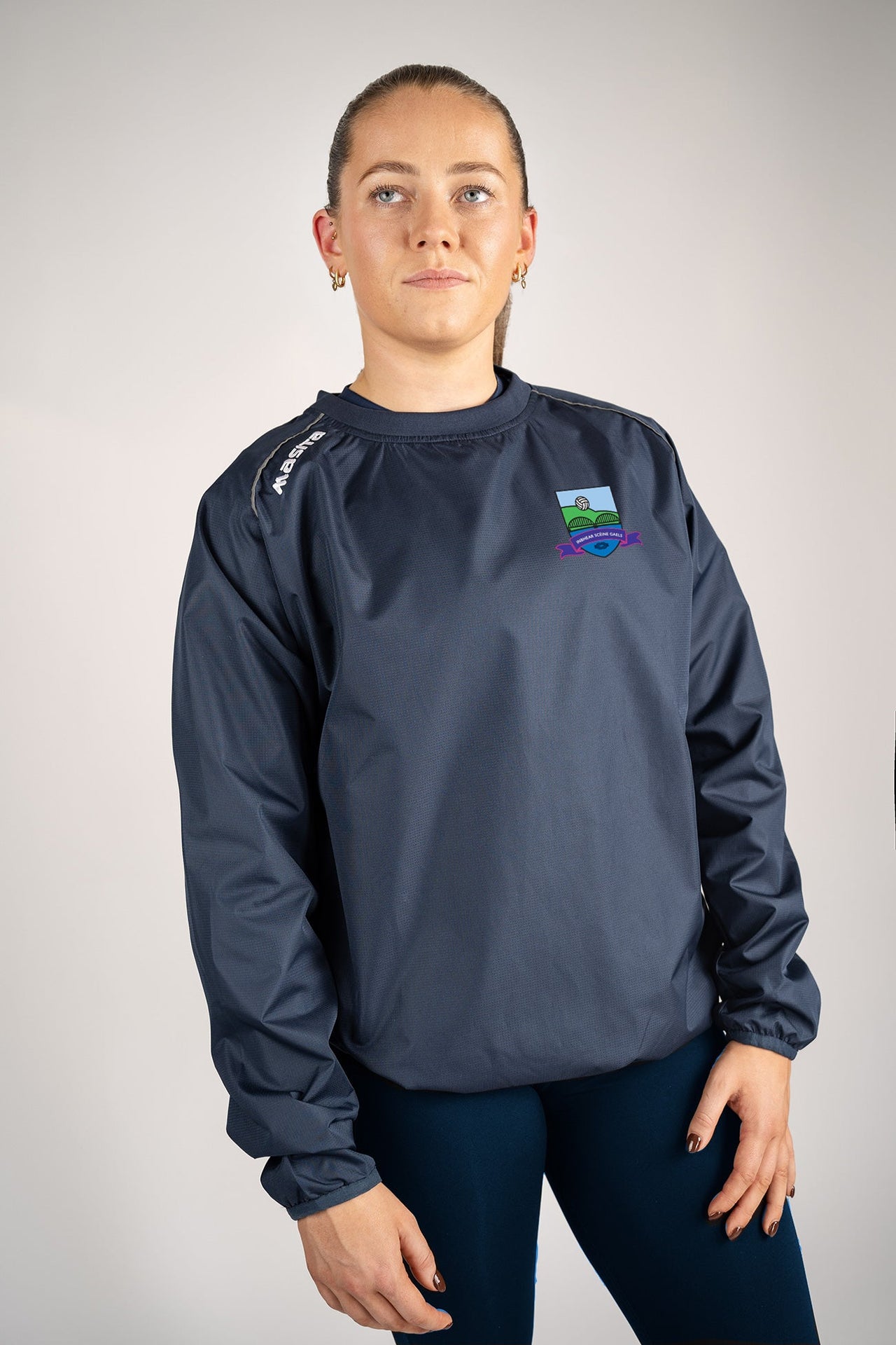 Inbhear Sceine Gaels  Navy Rainsweater Kids
