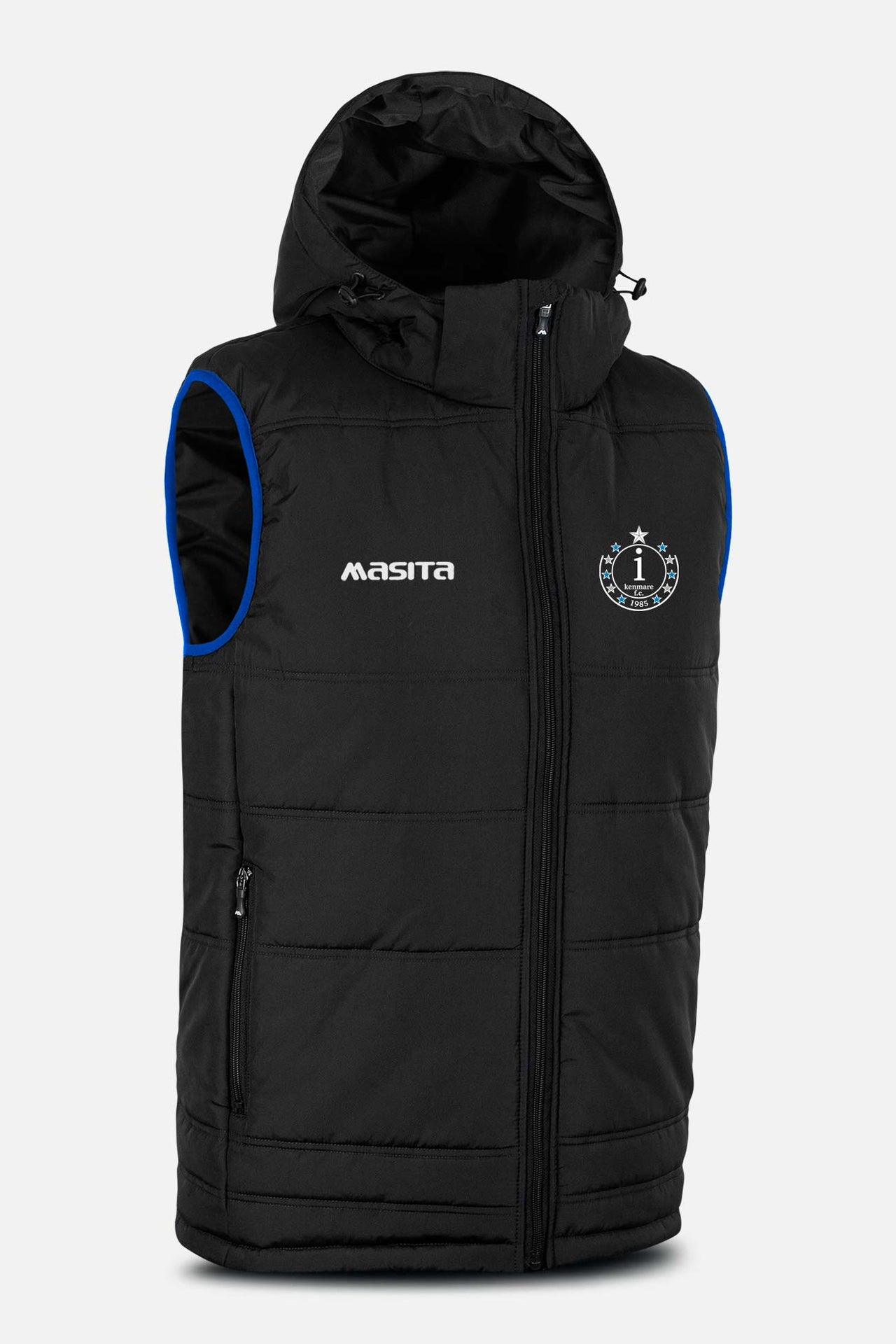 Inter Kenmare FC Pop Up Shop Black Nova Sleeveless Gilet Kids & Adults