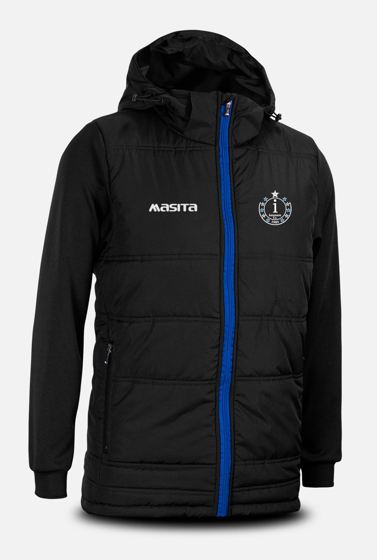 Inter Kenmare FC Pop Up Shop Black Nova Padded Jacket Kids & Adults