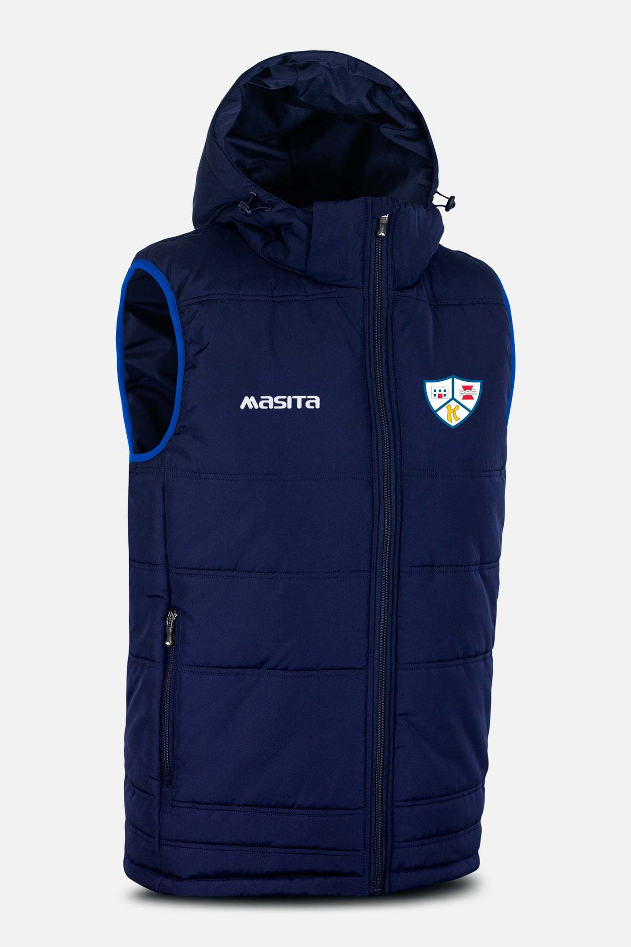 Keel GAA Navy Nova Sleeveless Gilet Kids & Adults