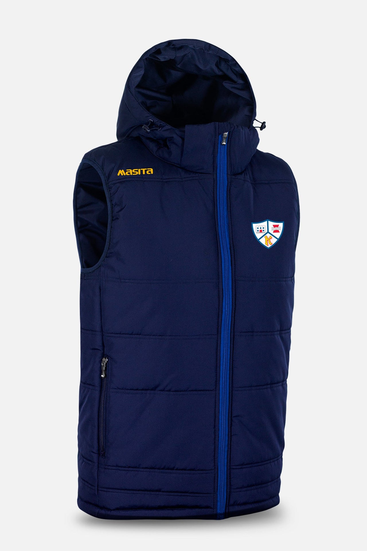 Keel GAA  Navy Nova Sleeveless Gilet Kids & Adults