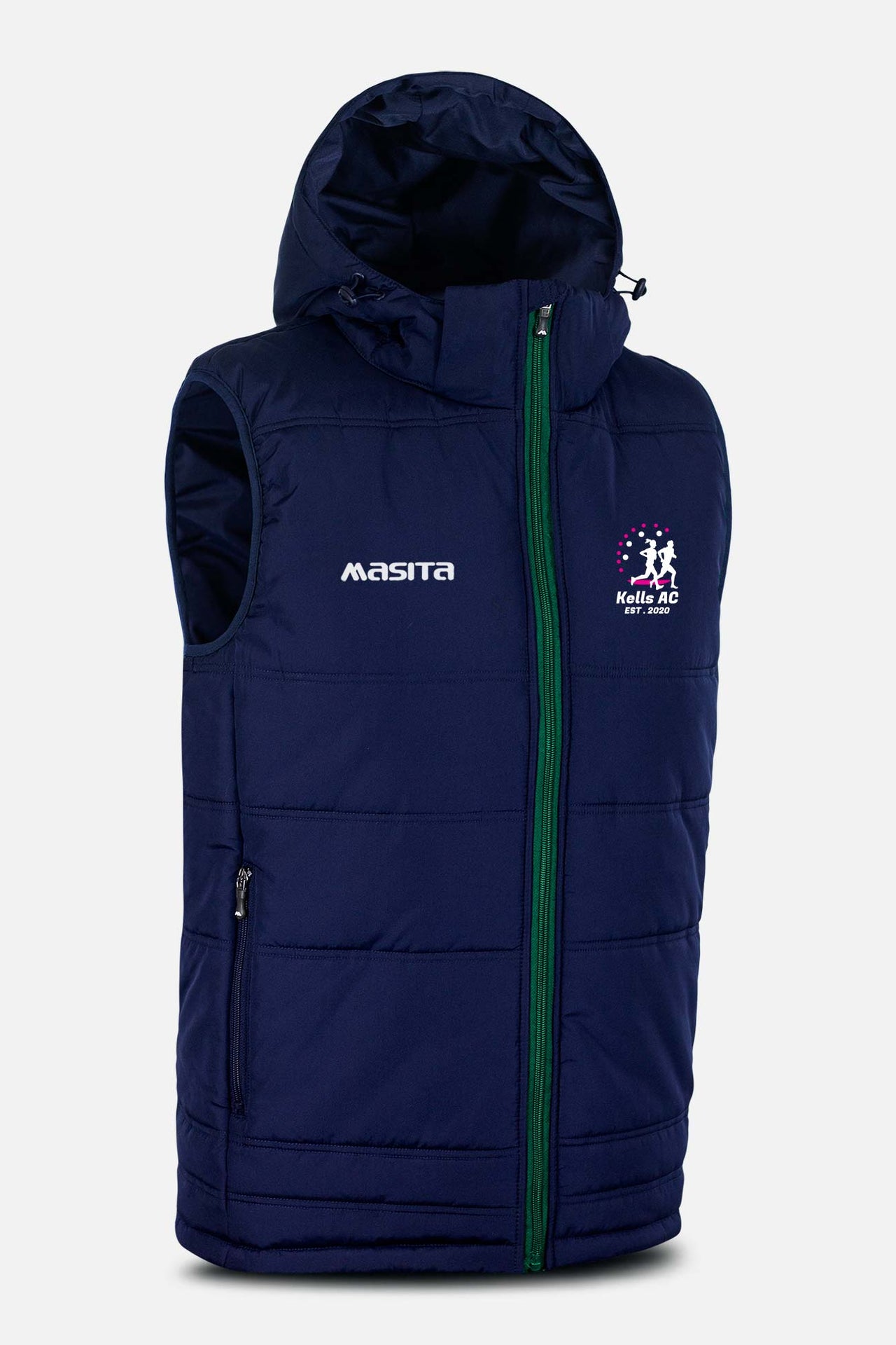 Kells AC  Navy Nova Sleeveless Gilet Kids & Adults